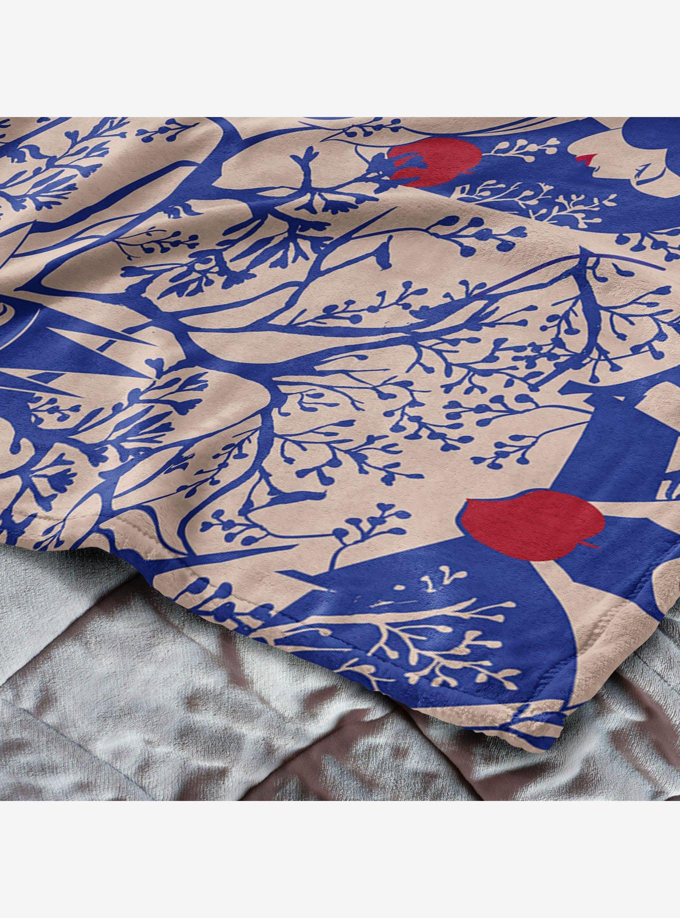 Disney Snow White Forest of Apples 40x50" Silk Touch Throw Blanket, , alternate