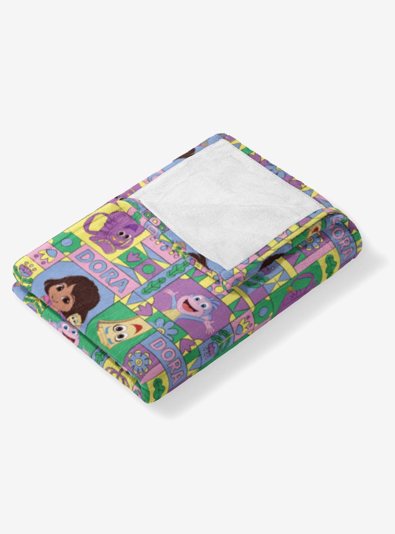 Dora The Explorer Dora and Friends Collage 40x50" Silk Touch Throw Blanket, , alternate