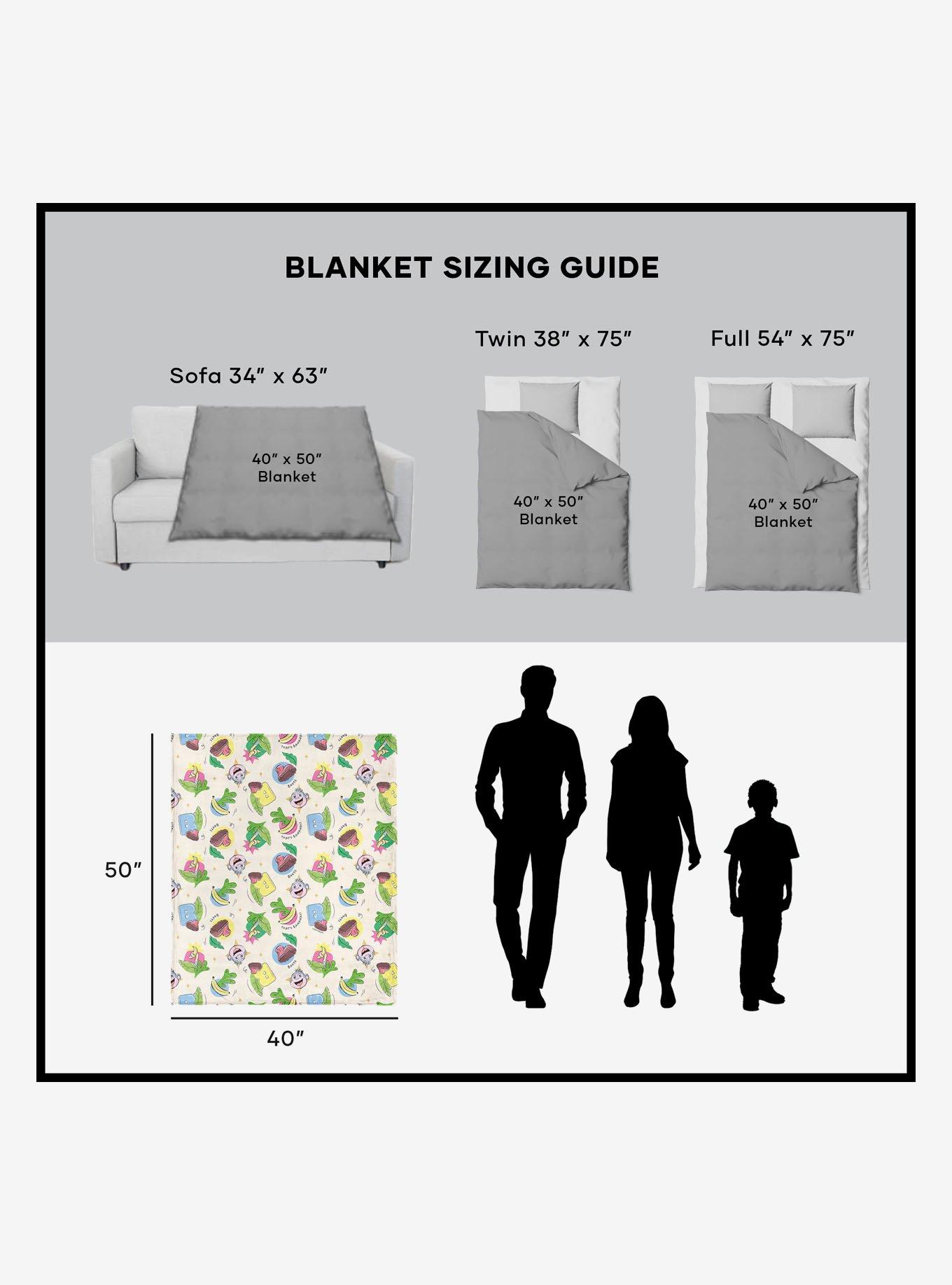 Dora The Explorer Boots Pattern 40x50" Silk Touch Throw Blanket, , alternate