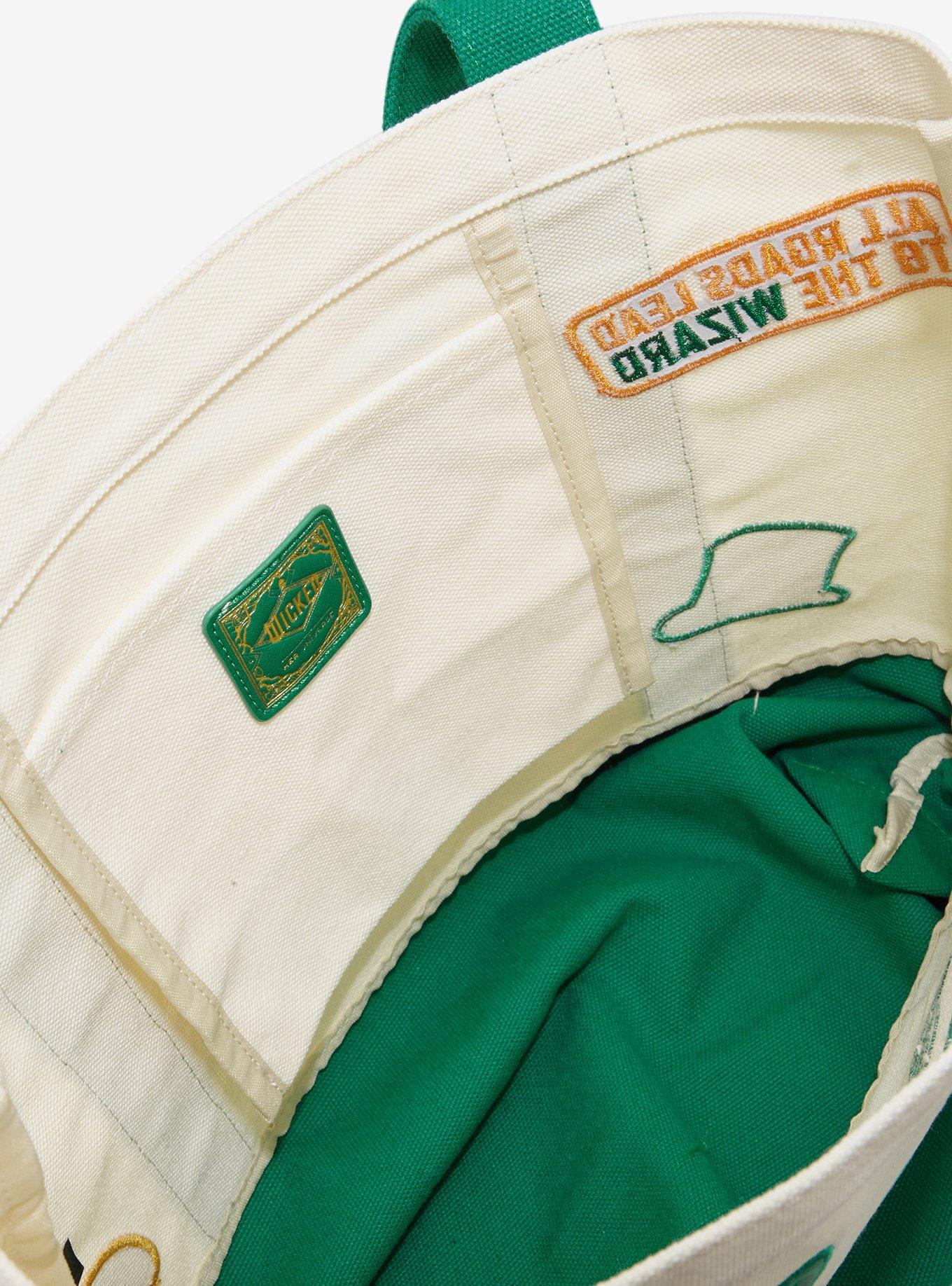 Wicked Icon Patches Canvas Tote Bag - BoxLunch Exclusive, , alternate