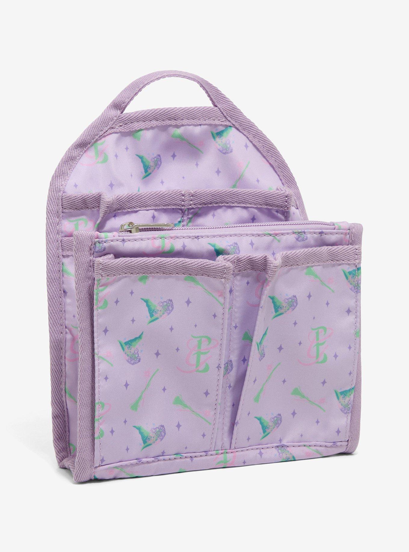 Wicked Elphaba & Glinda Icons Allover Print Mini Backpack Organizer - BoXLunch Exclusive, , hi-res