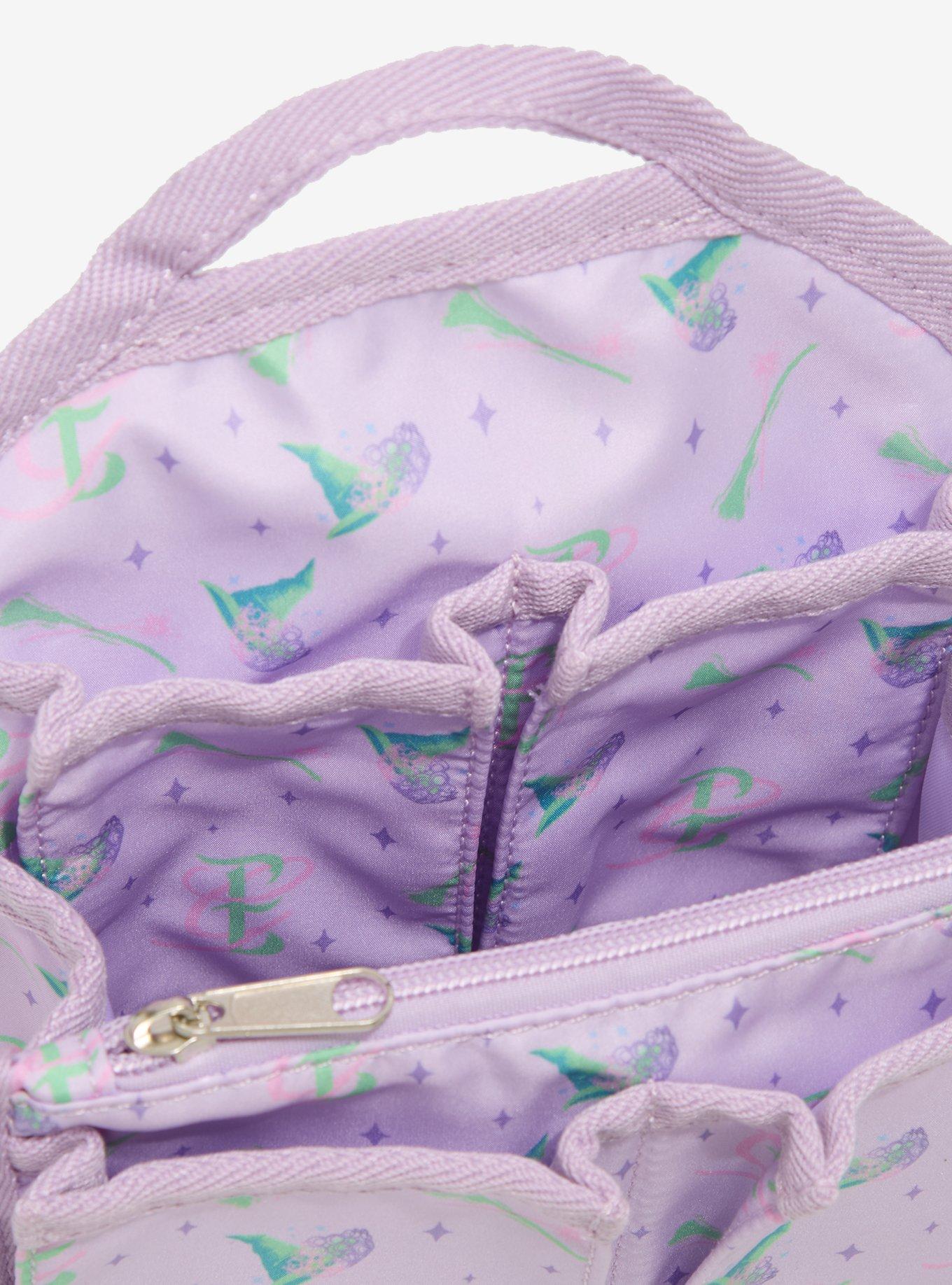 Wicked Elphaba & Glinda Icons Allover Print Mini Backpack Organizer - BoXLunch Exclusive, , alternate