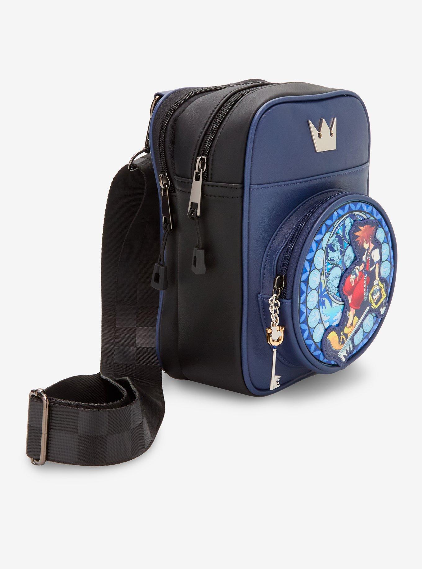 Disney Kingdom Hearts Sora Stained Glass Window Crossbody Bag - BoxLunch Exclusive, , hi-res