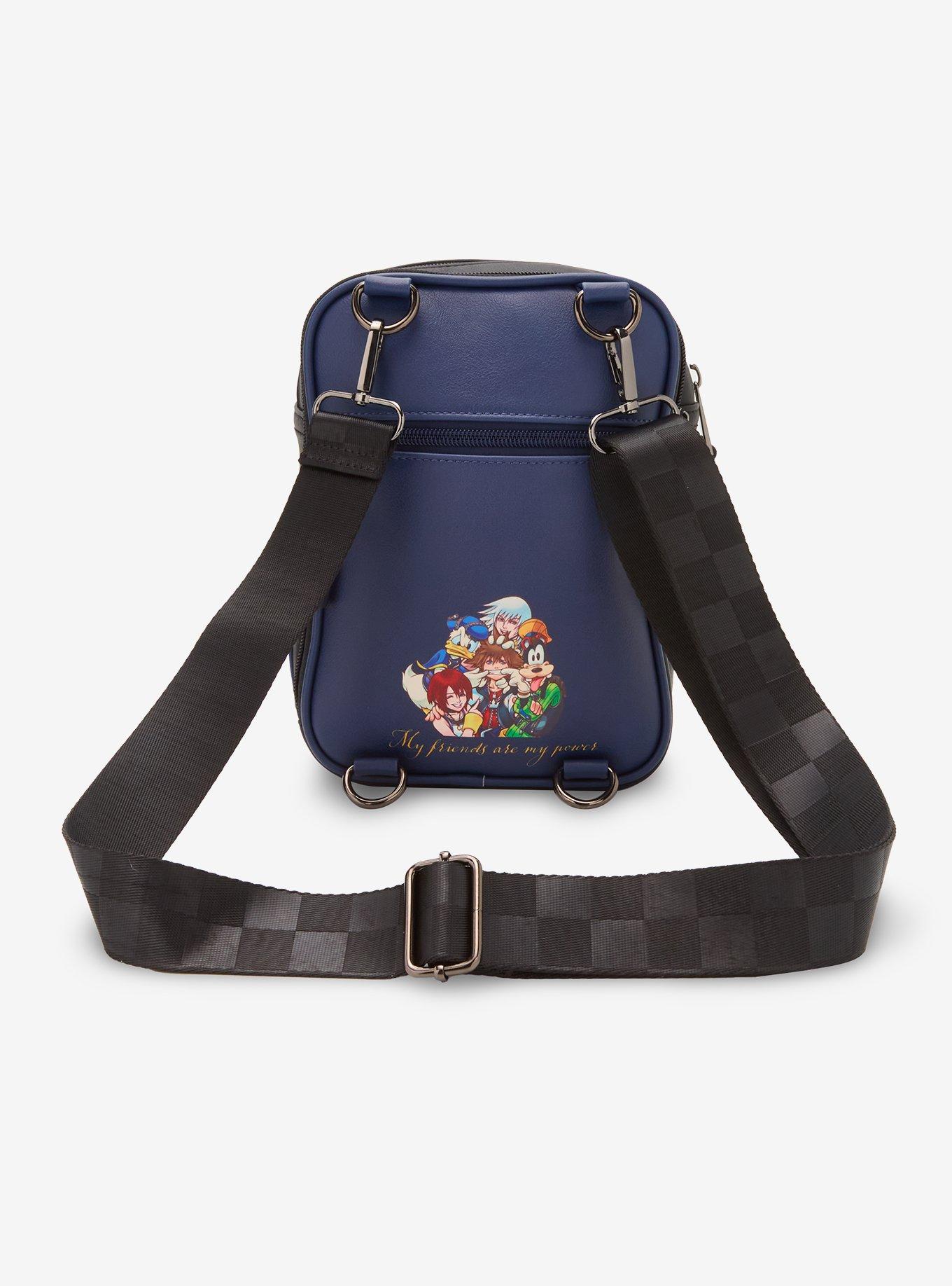 Disney Kingdom Hearts Sora Stained Glass Window Crossbody Bag - BoxLunch Exclusive, , alternate