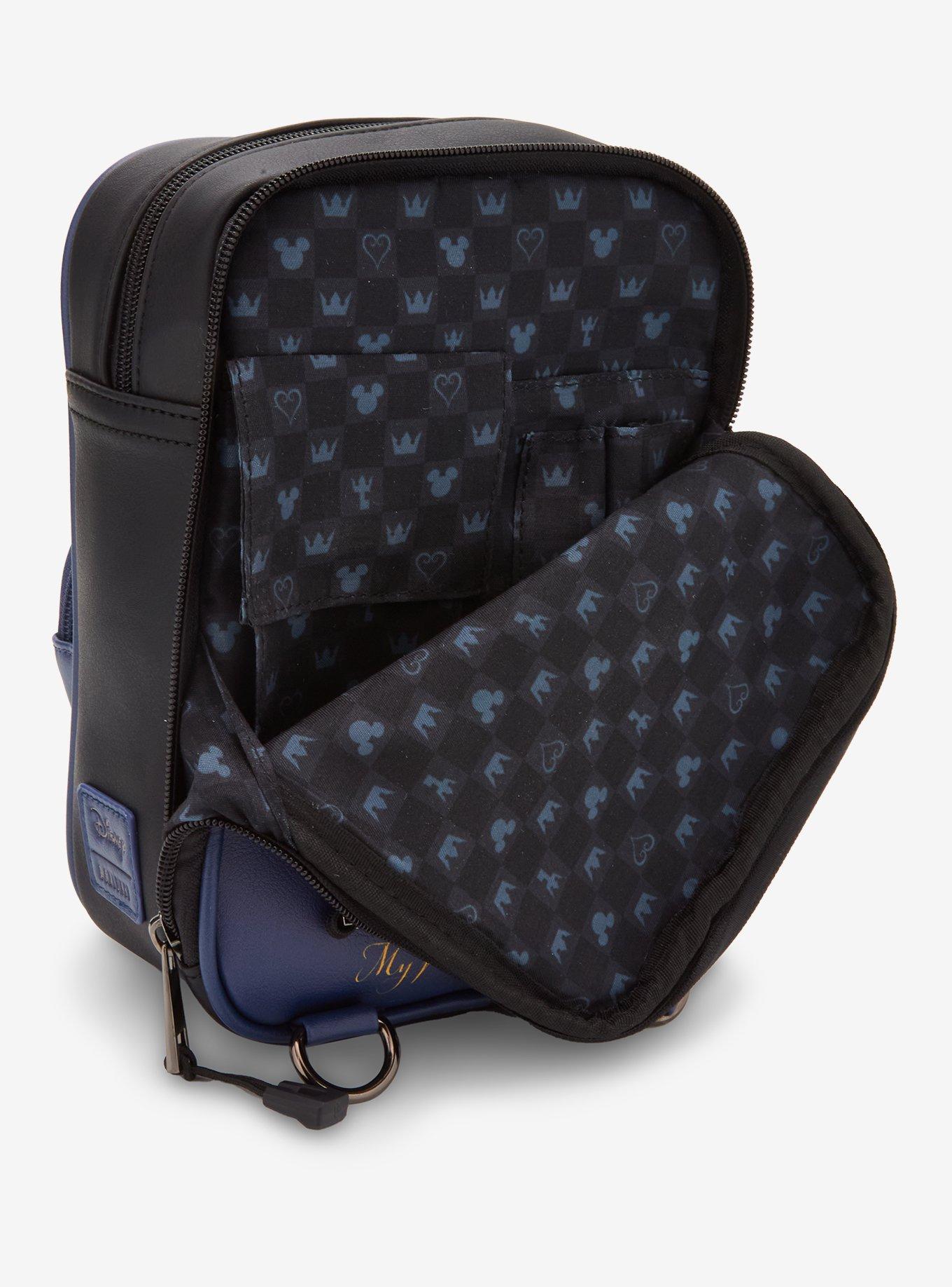 Disney Kingdom Hearts Sora Stained Glass Window Crossbody Bag - BoxLunch Exclusive, , alternate