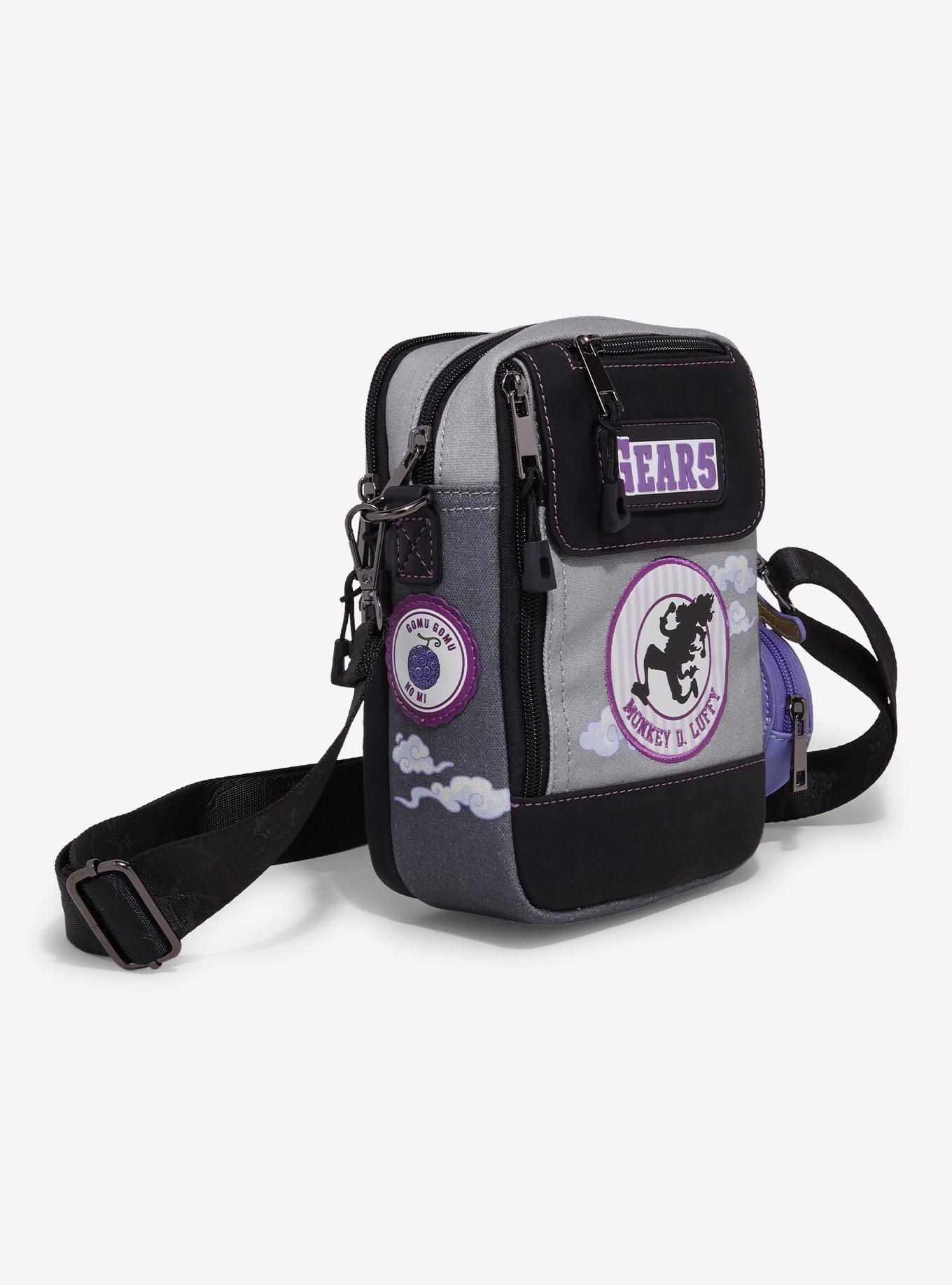 One Piece Monkey D. Luffy Gear 5 Crossbody Bag with Coin Purse - BoxLunch Exclusive, , hi-res