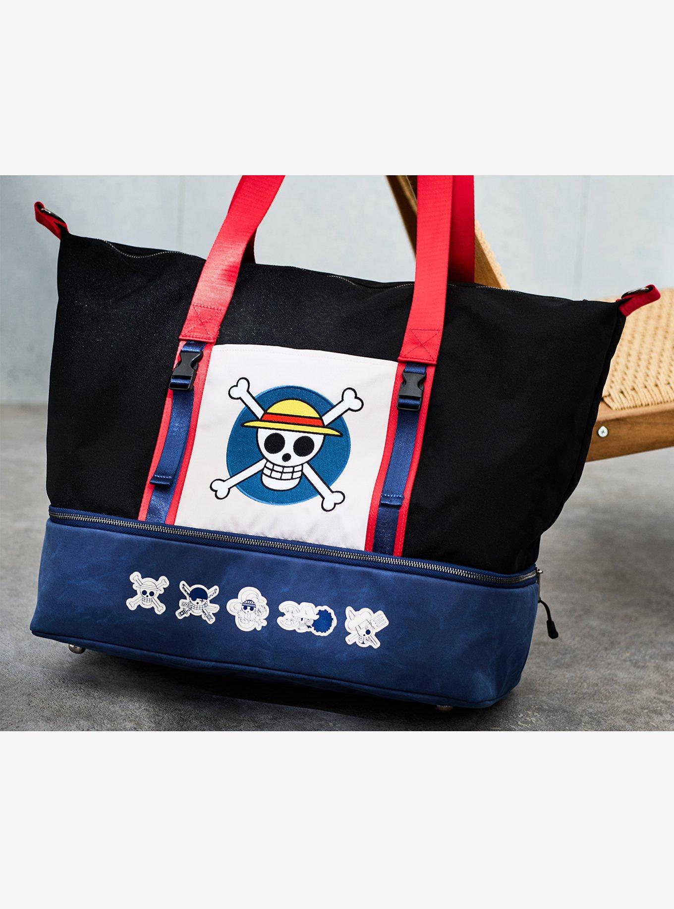 One Piece Straw Hat Crew Jolly Rogers Tactical Weekender Bag - BoxLunch Exclusive