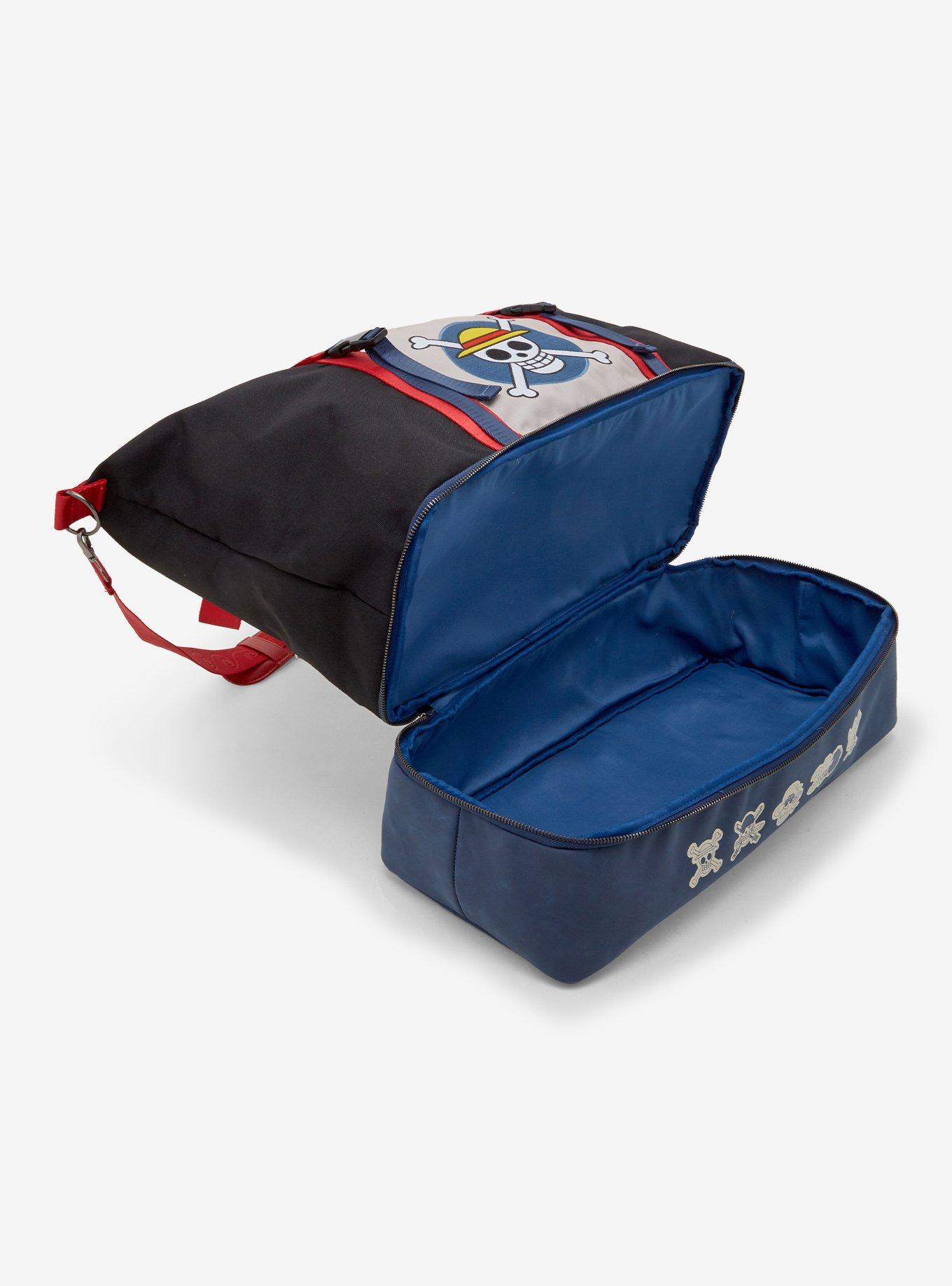 One Piece Straw Hat Crew Jolly Rogers Tactical Weekender Bag - BoxLunch Exclusive, , alternate