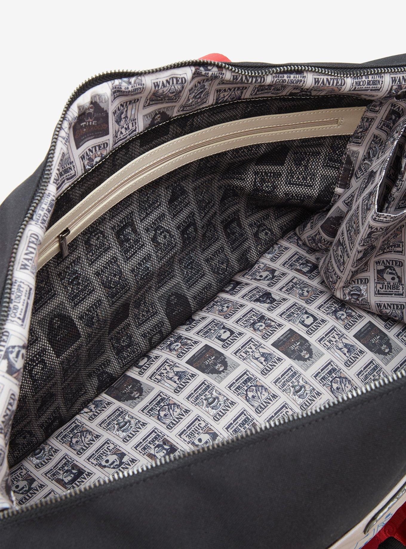 One Piece Straw Hat Crew Jolly Rogers Tactical Weekender Bag - BoxLunch Exclusive, , alternate