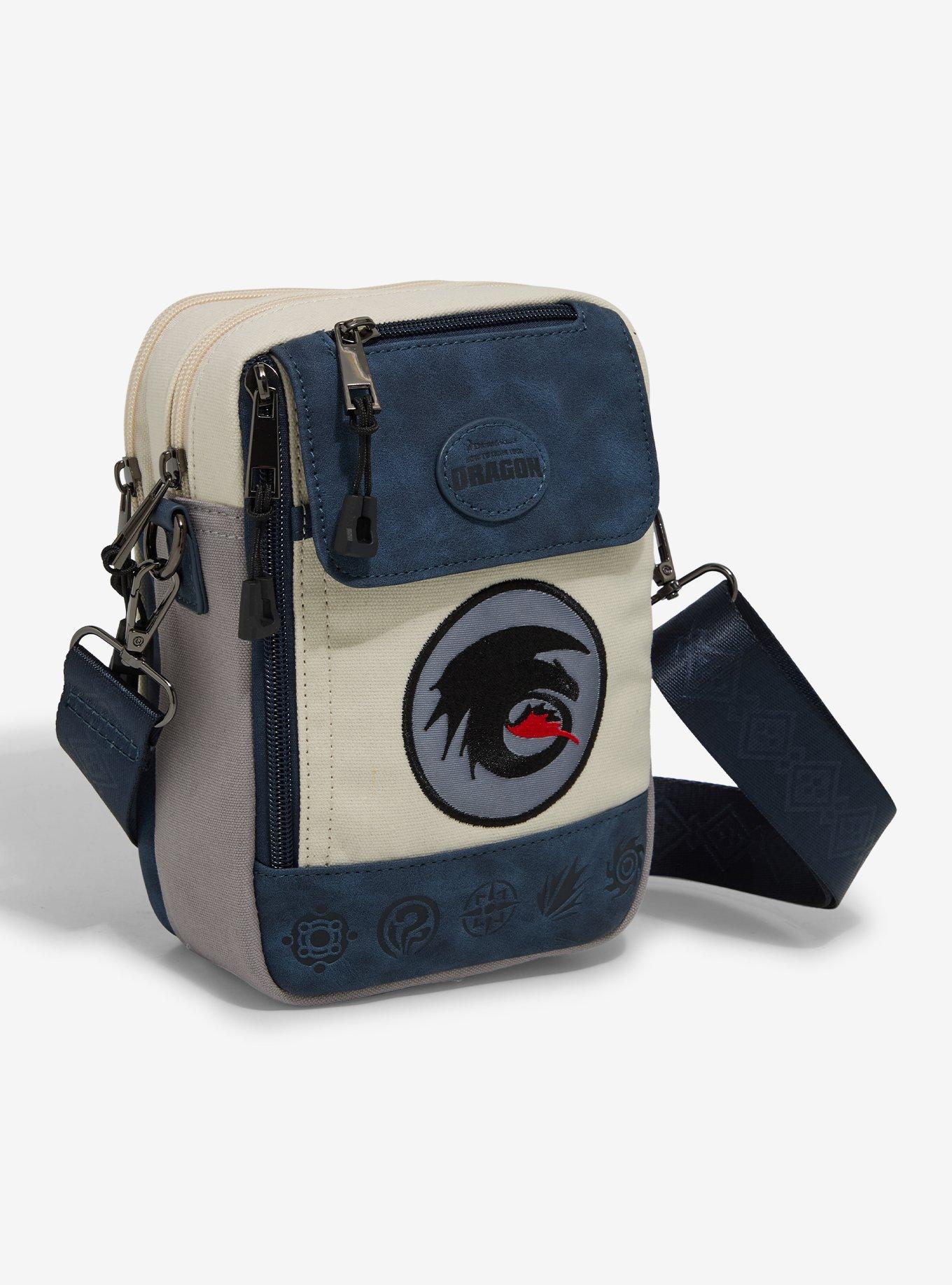 DreamWorks How To Train Your Dragon Toothless Icon Crossbody Bag - BoxLunch Exclusive, , hi-res