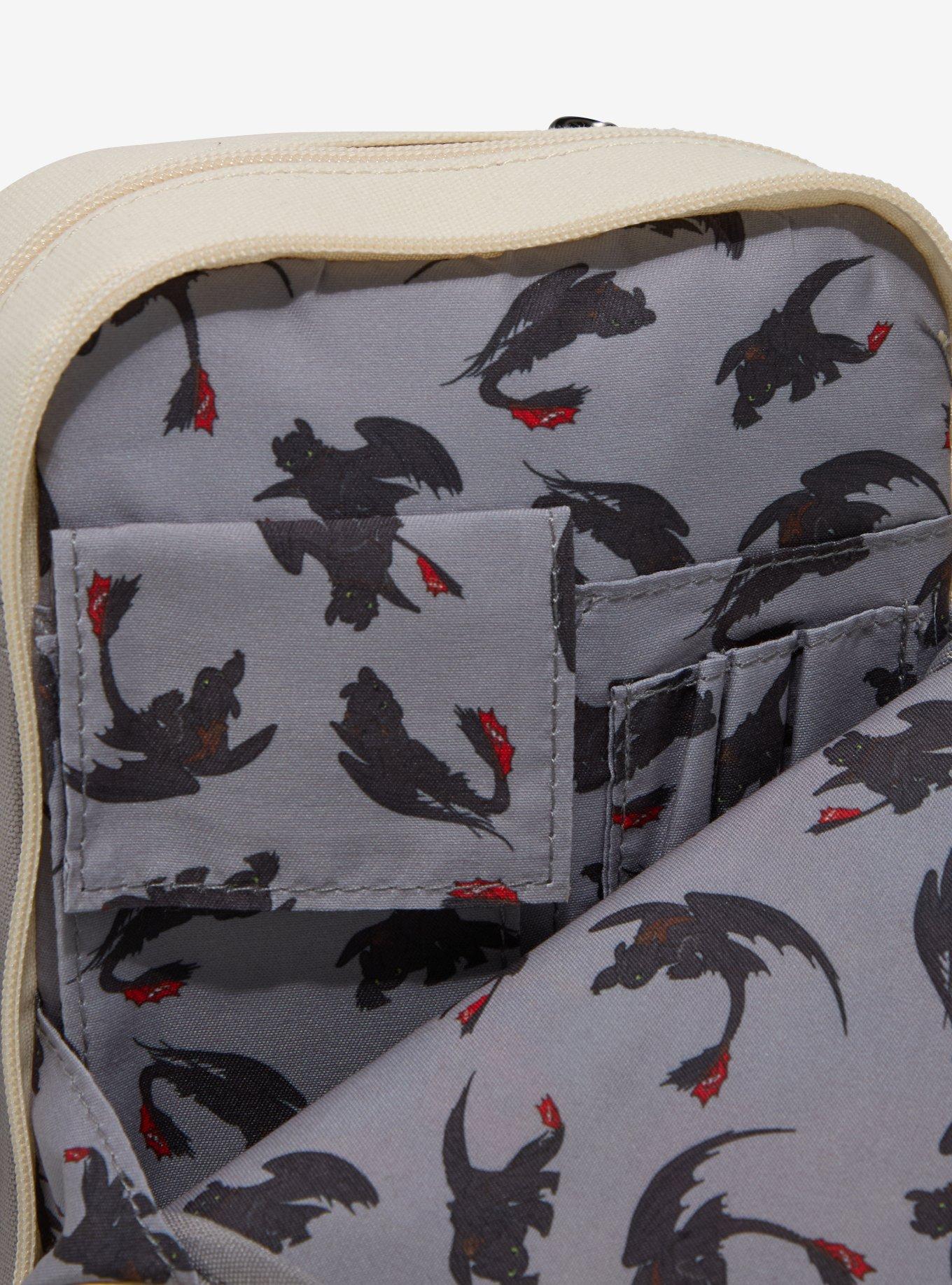 DreamWorks How To Train Your Dragon Toothless Icon Crossbody Bag - BoxLunch Exclusive, , alternate