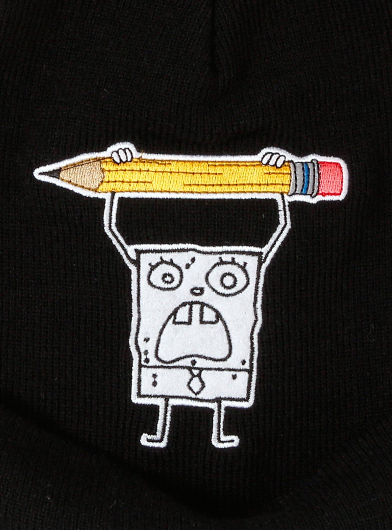 SpongeBob SquarePants DoodleBob Peeking Beanie — BoxLunch Exclusive, , alternate