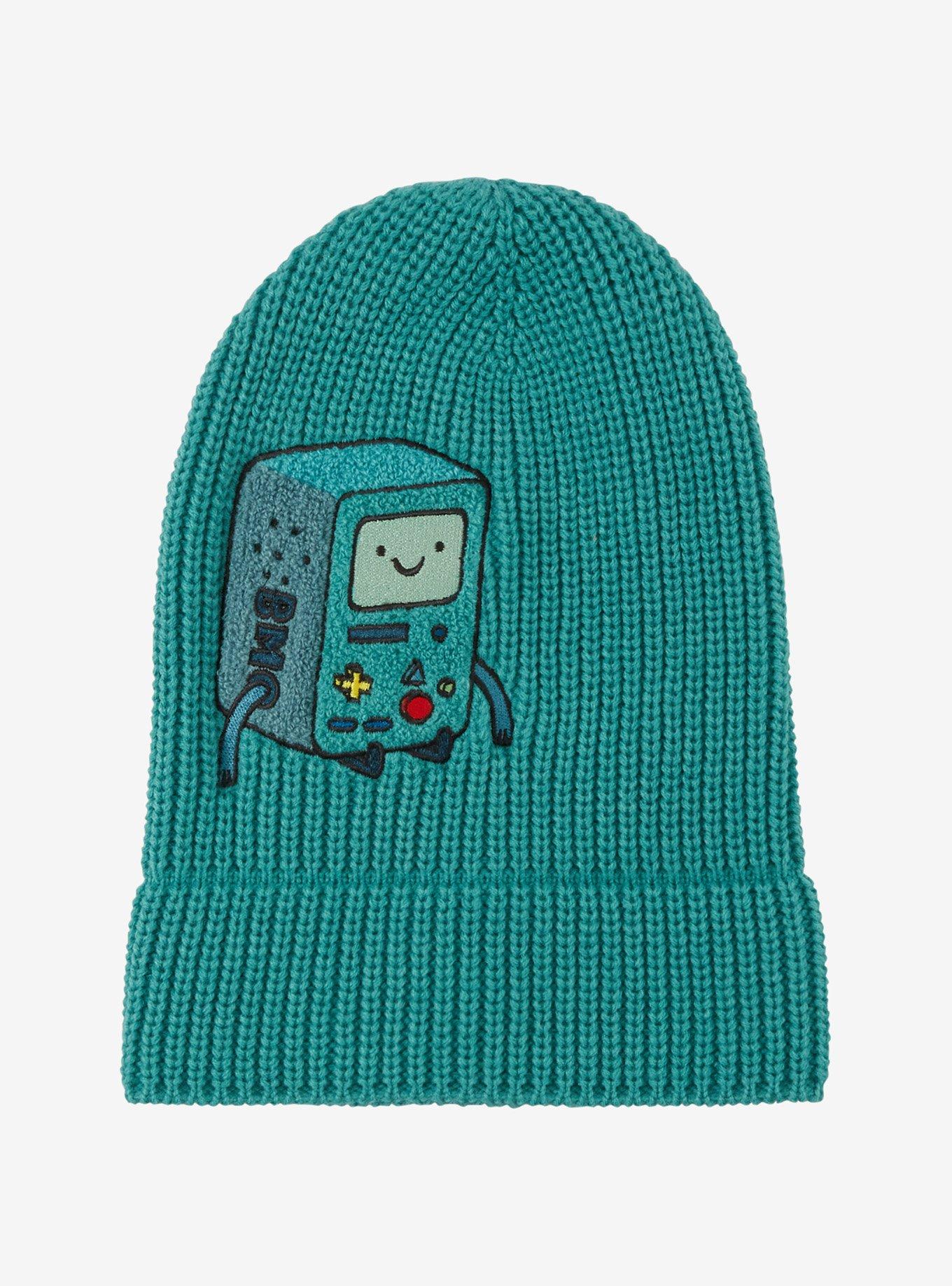 Adventure Time BMO Chenille Patch Beanie - BoxLunch Exclusive