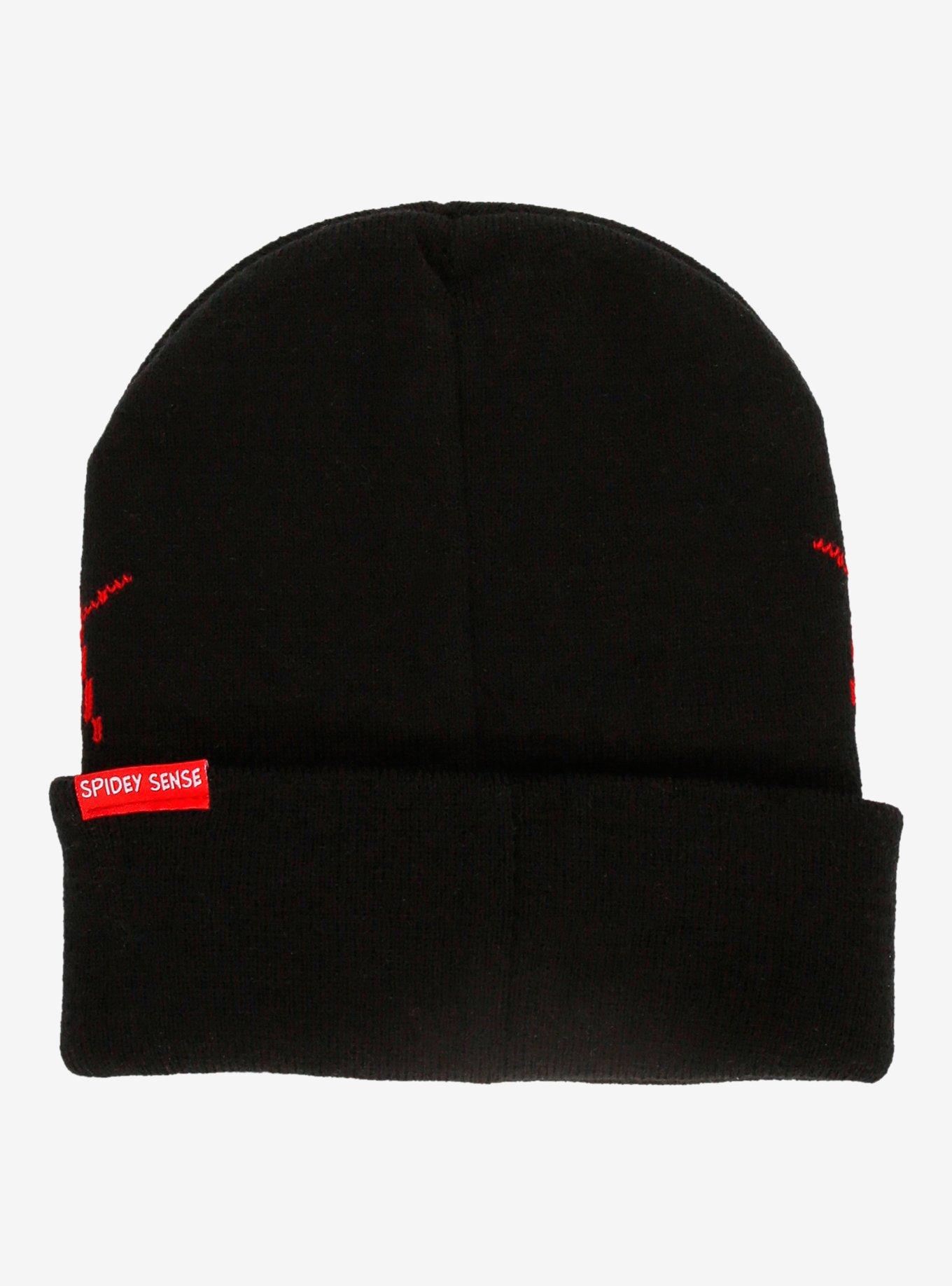 Marvel Spider-Man: Across the Spider-Verse Miles Morales Mask Beanie - BoxLunch Exclusive, , hi-res