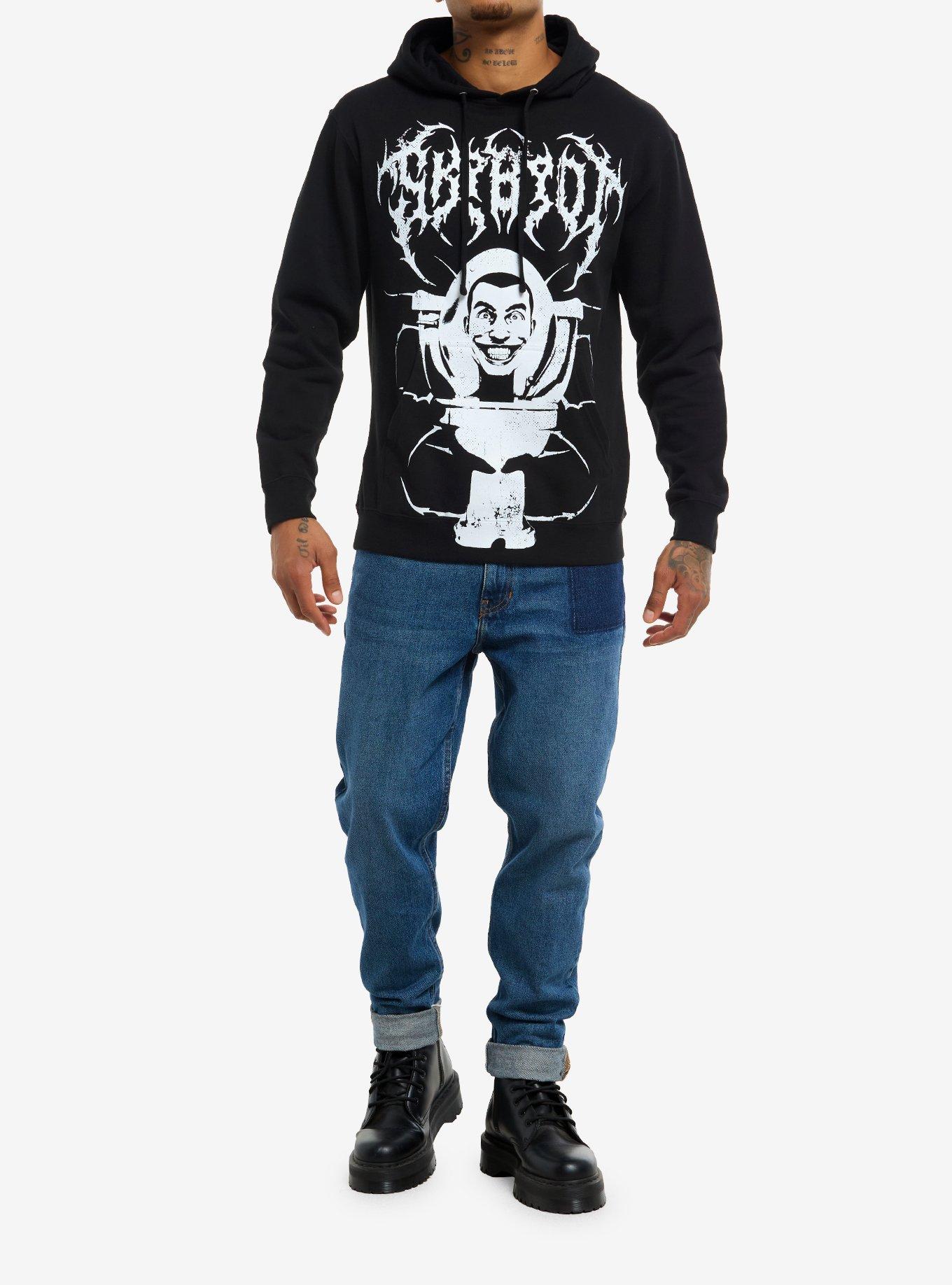 Skibidi Toilet Metal Hoodie, , hi-res