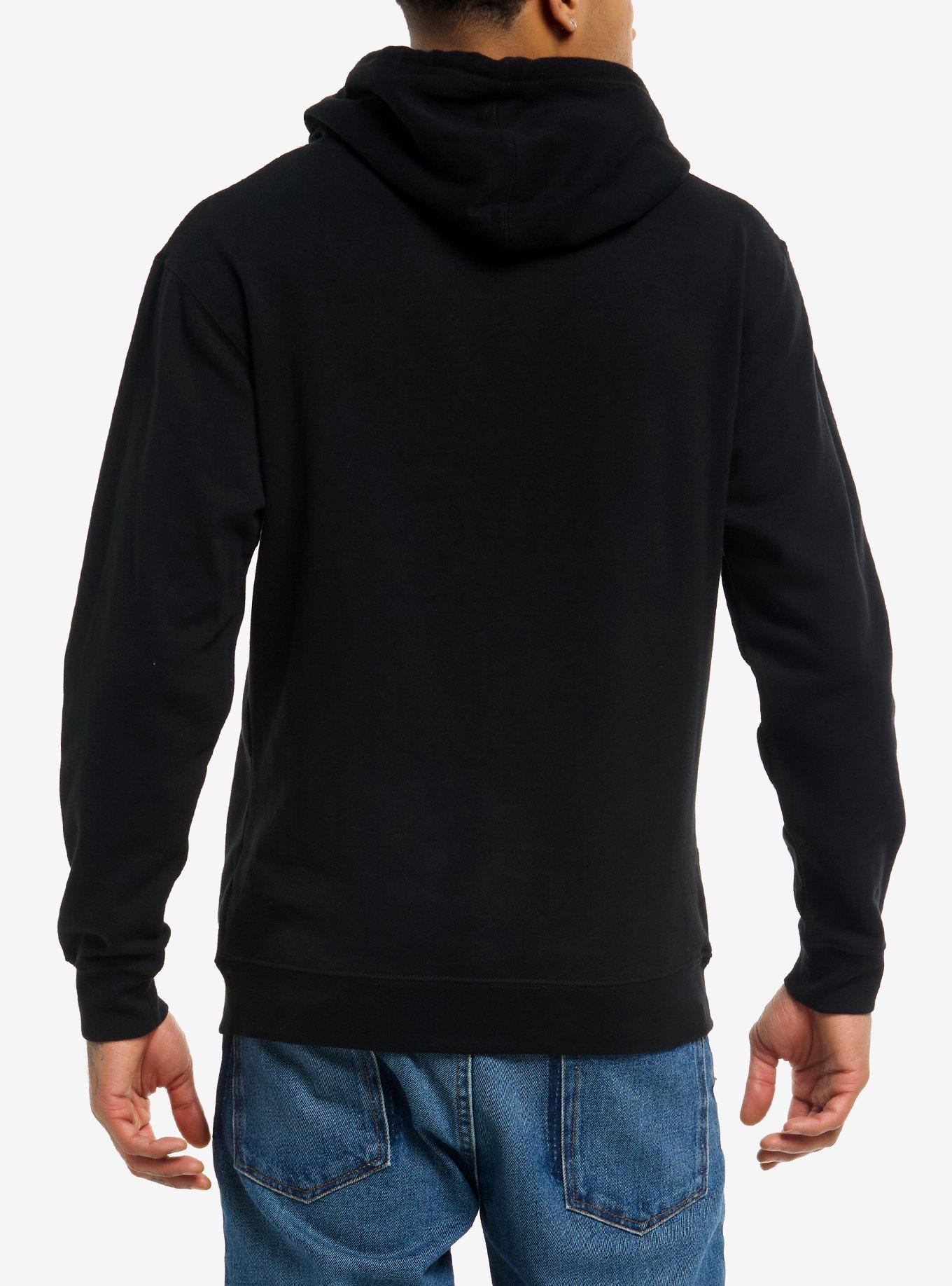 Skibidi Toilet Metal Hoodie, BLACK, alternate