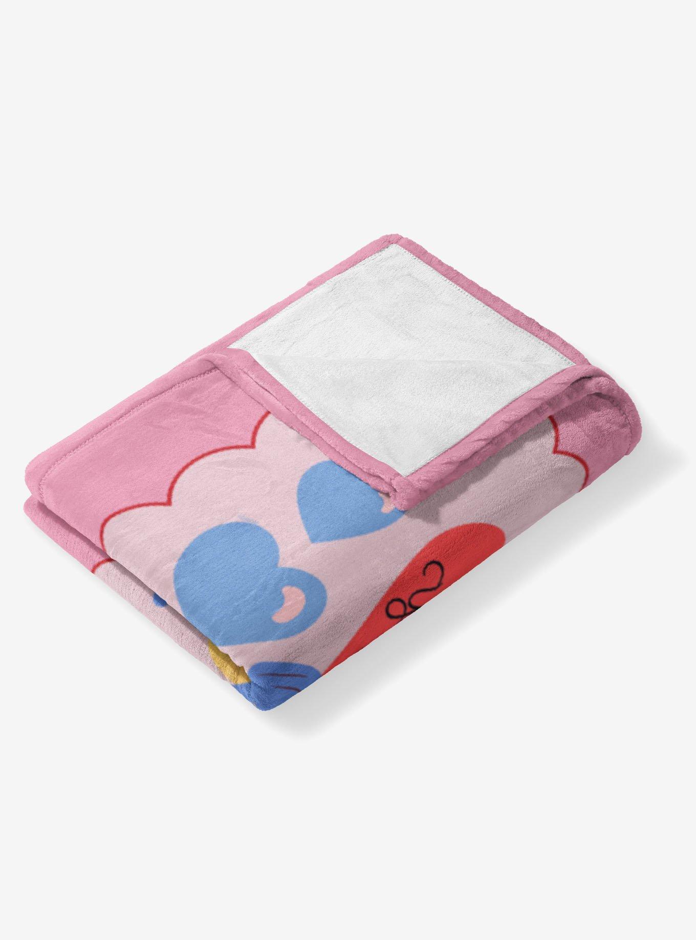 Disney The Little Mermaid Fintastic Flounder Silk Touch Throw Blanket, , alternate