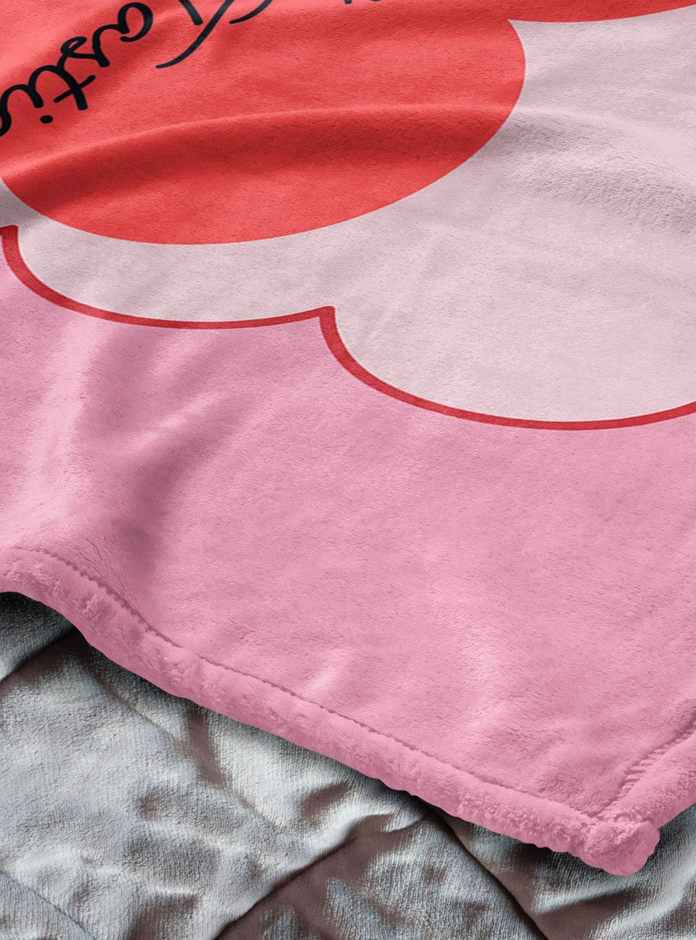 Disney The Little Mermaid Fintastic Flounder Silk Touch Throw Blanket, , alternate