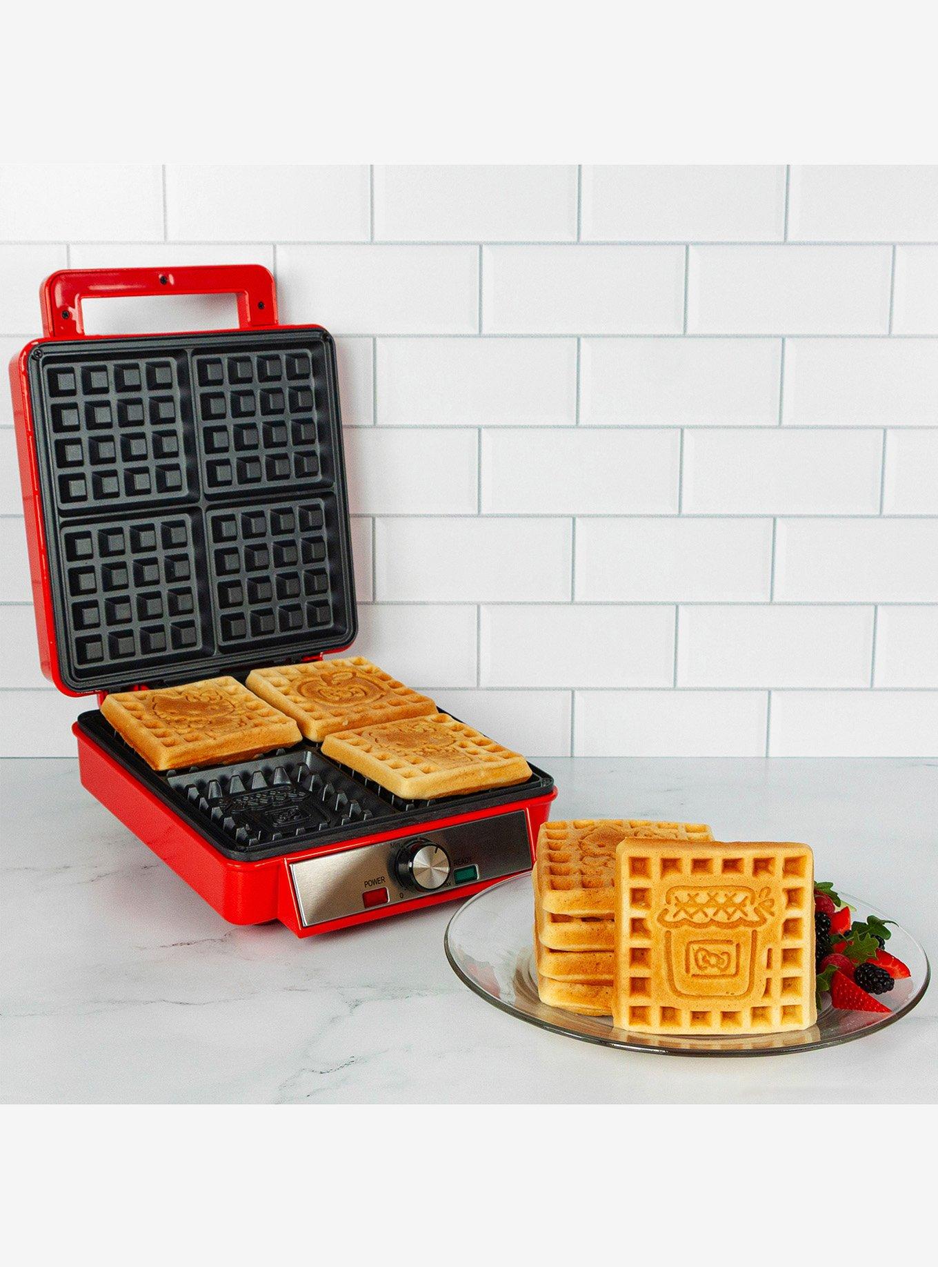 Hello Kitty Deluxe Waffle Maker, , alternate
