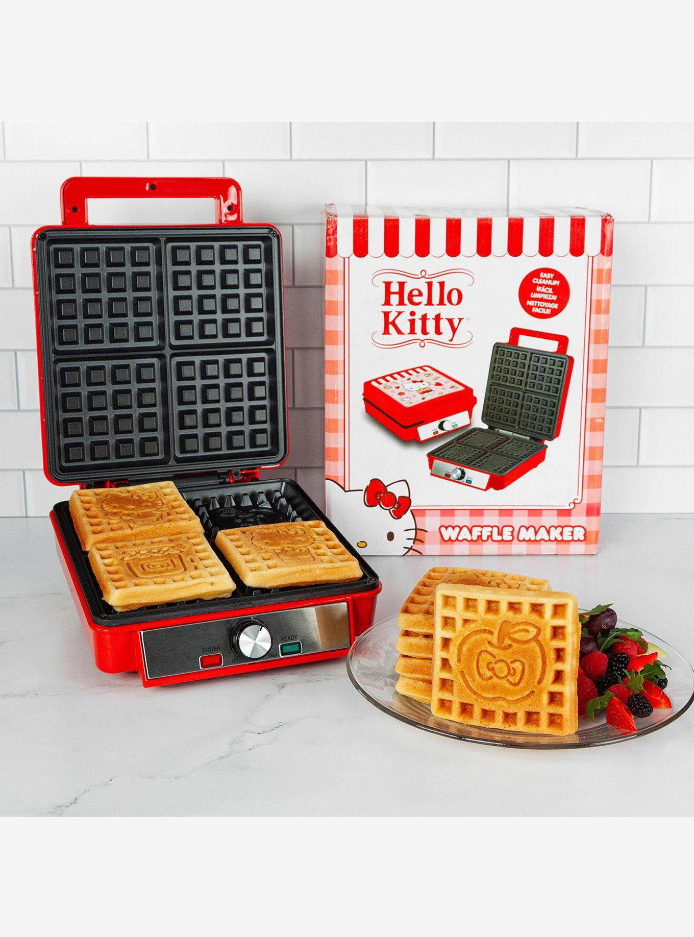 Hello Kitty Deluxe Waffle Maker, , alternate