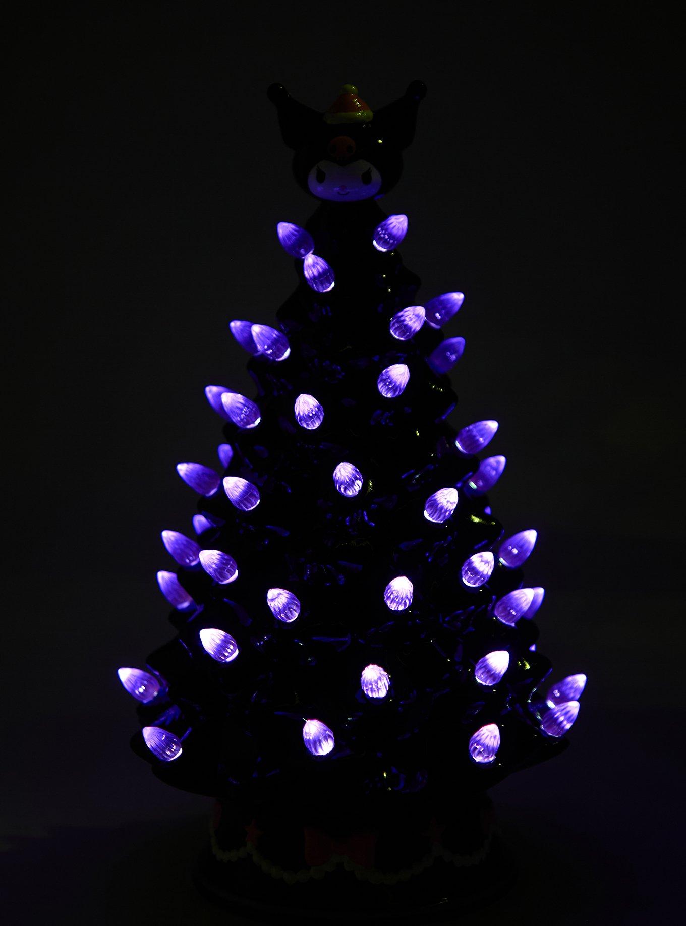 Kuromi Light-Up Ceramic Tree Hot Topic Exclusive, , hi-res