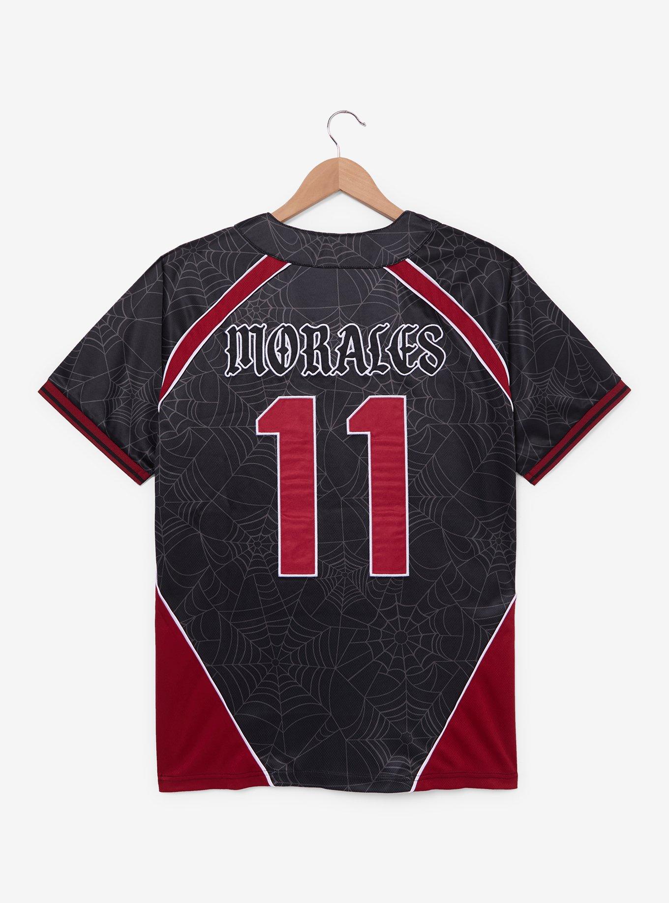 Marvel Spider-Man Miles Morales Baseball Jersey - BoxLunch Exclusive, , hi-res