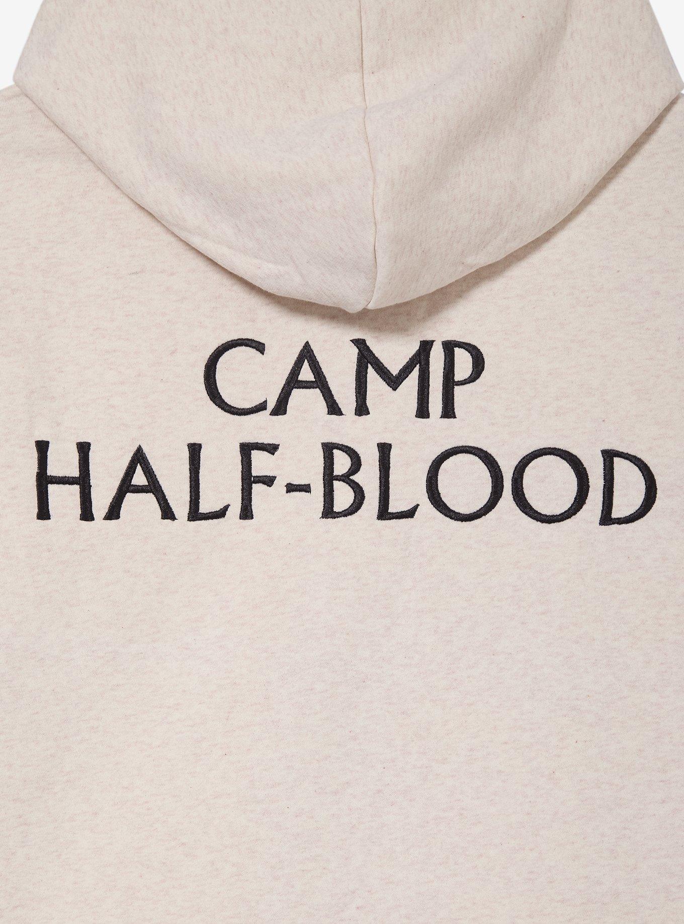 Percy Jackson Camp Half-Blood Patches Zip Hoodie &mdash; BoxLunch Exclusive, , alternate