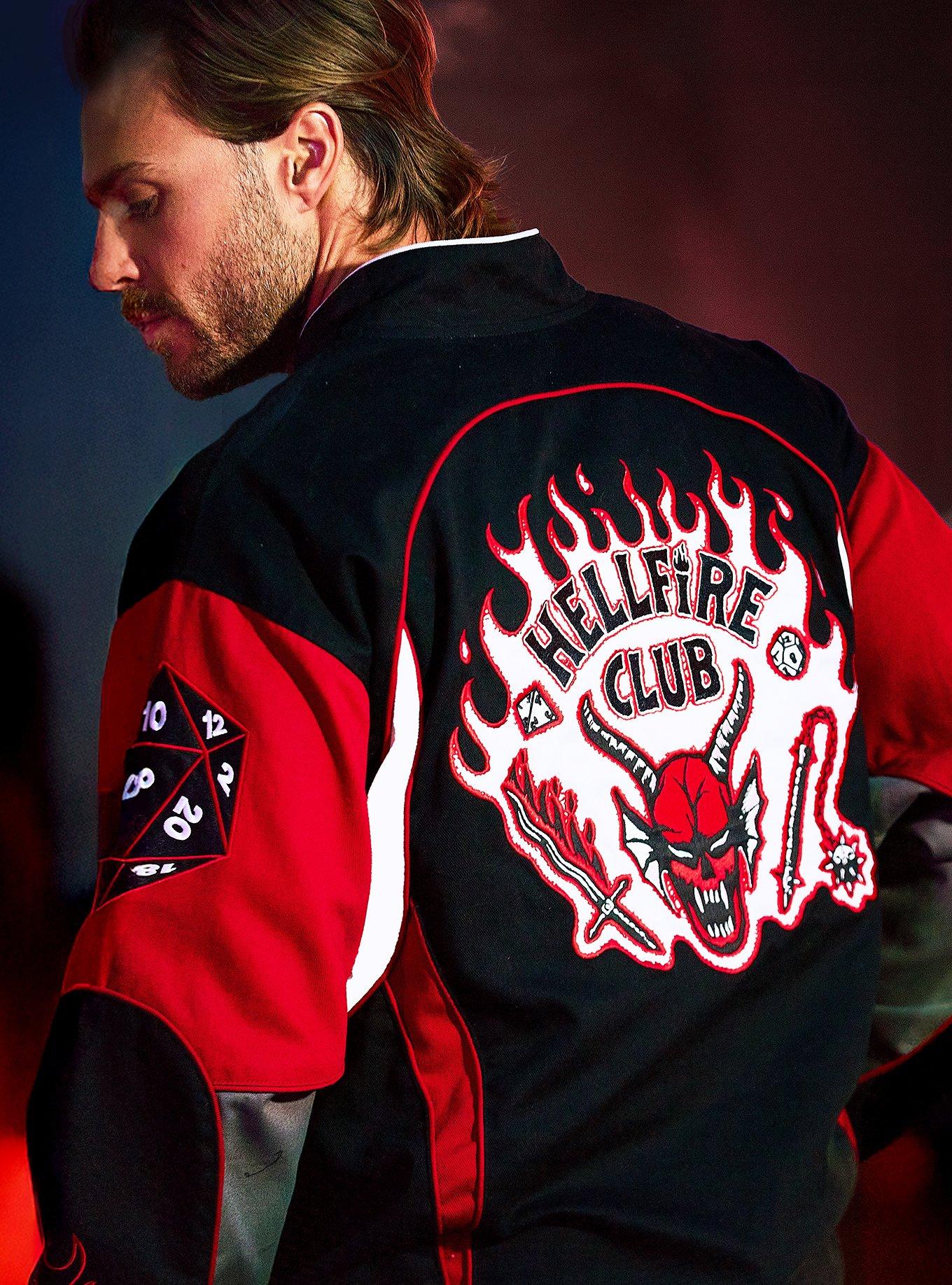 Stranger Things Hellfire Club Moto Jacket - BoxLunch Exclusive, , hi-res