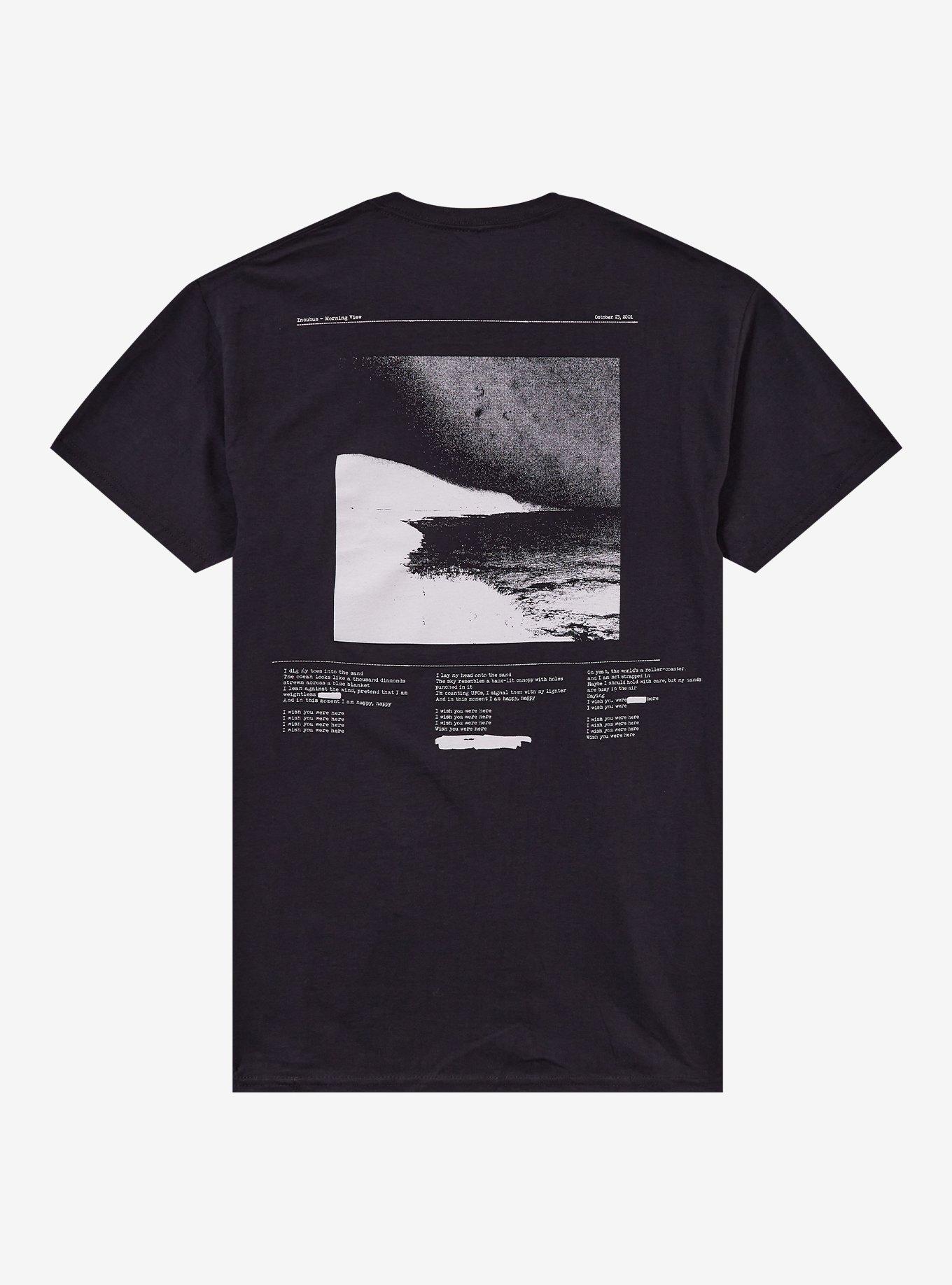 Incubus Morning View Wish You Were Here Lyrics T-Shirt, , hi-res