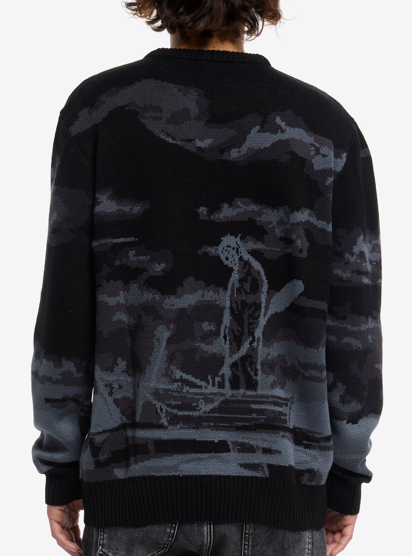 Friday The 13th Jason Boat Scene Intarsia Sweater, , hi-res