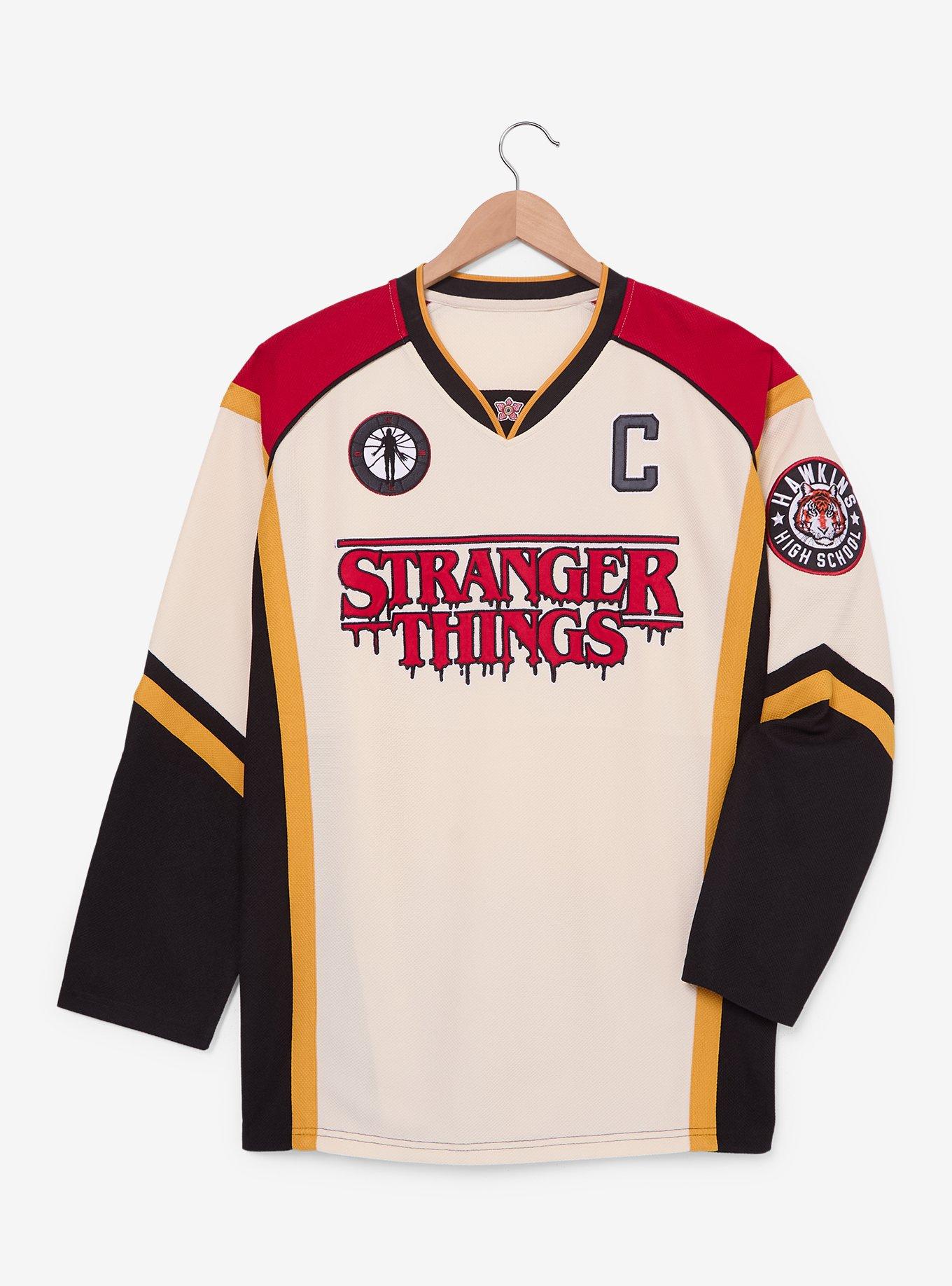 Stranger Things Logo Hockey Jersey - BoxLunch Exclusive, MULTI, alternate
