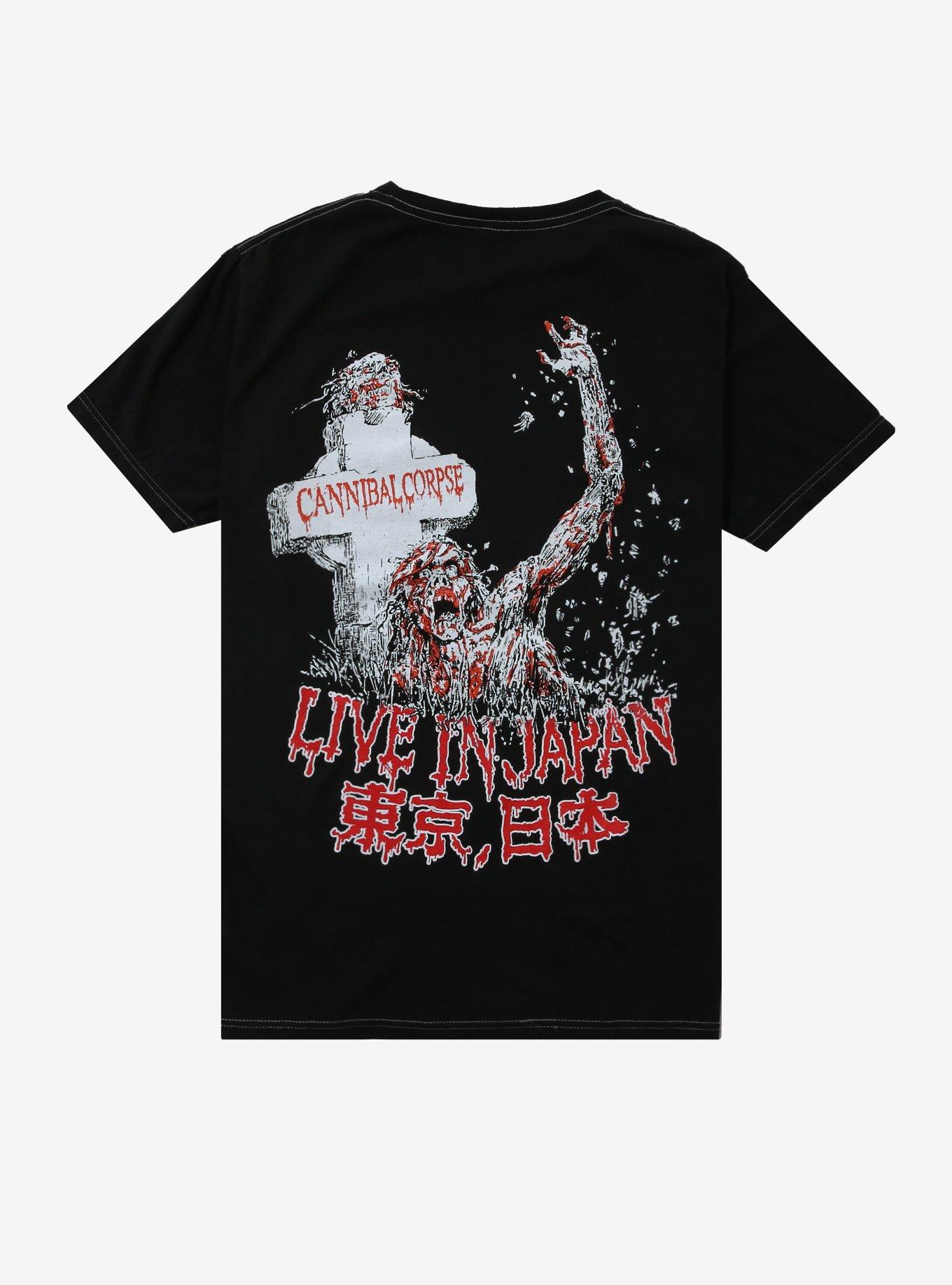 Cannibal Corpse Live In Japan Two-Sided T-Shirt, , hi-res