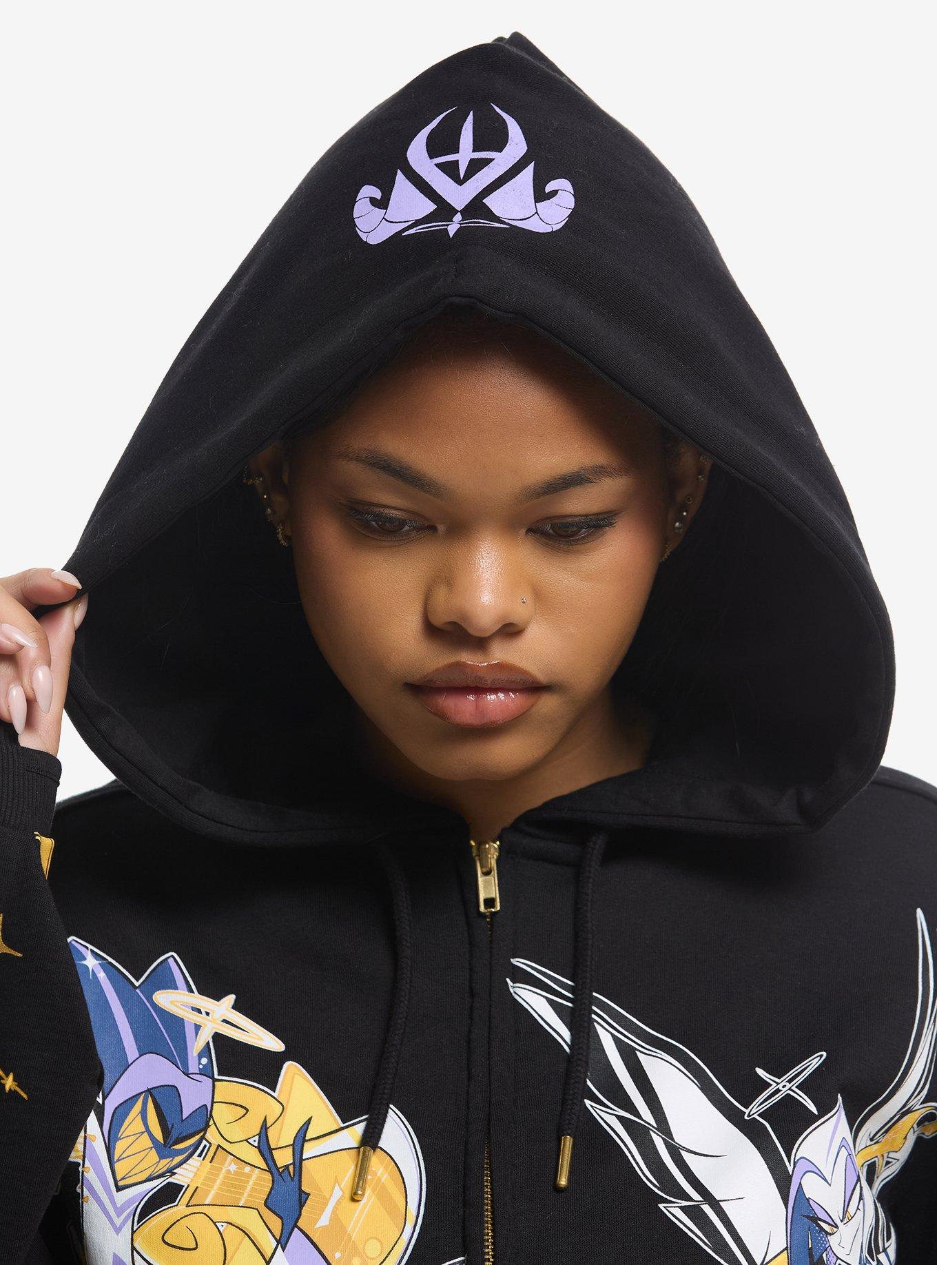 Hazbin Hotel Adam & Lute Exterminators Hoodie, MULTI, alternate