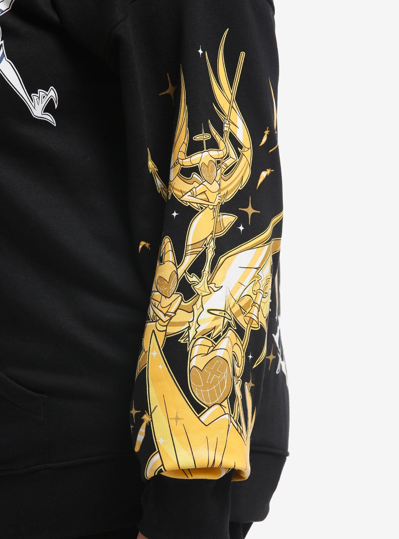 Hazbin Hotel Adam & Lute Exterminators Hoodie Plus Size, MULTI, alternate