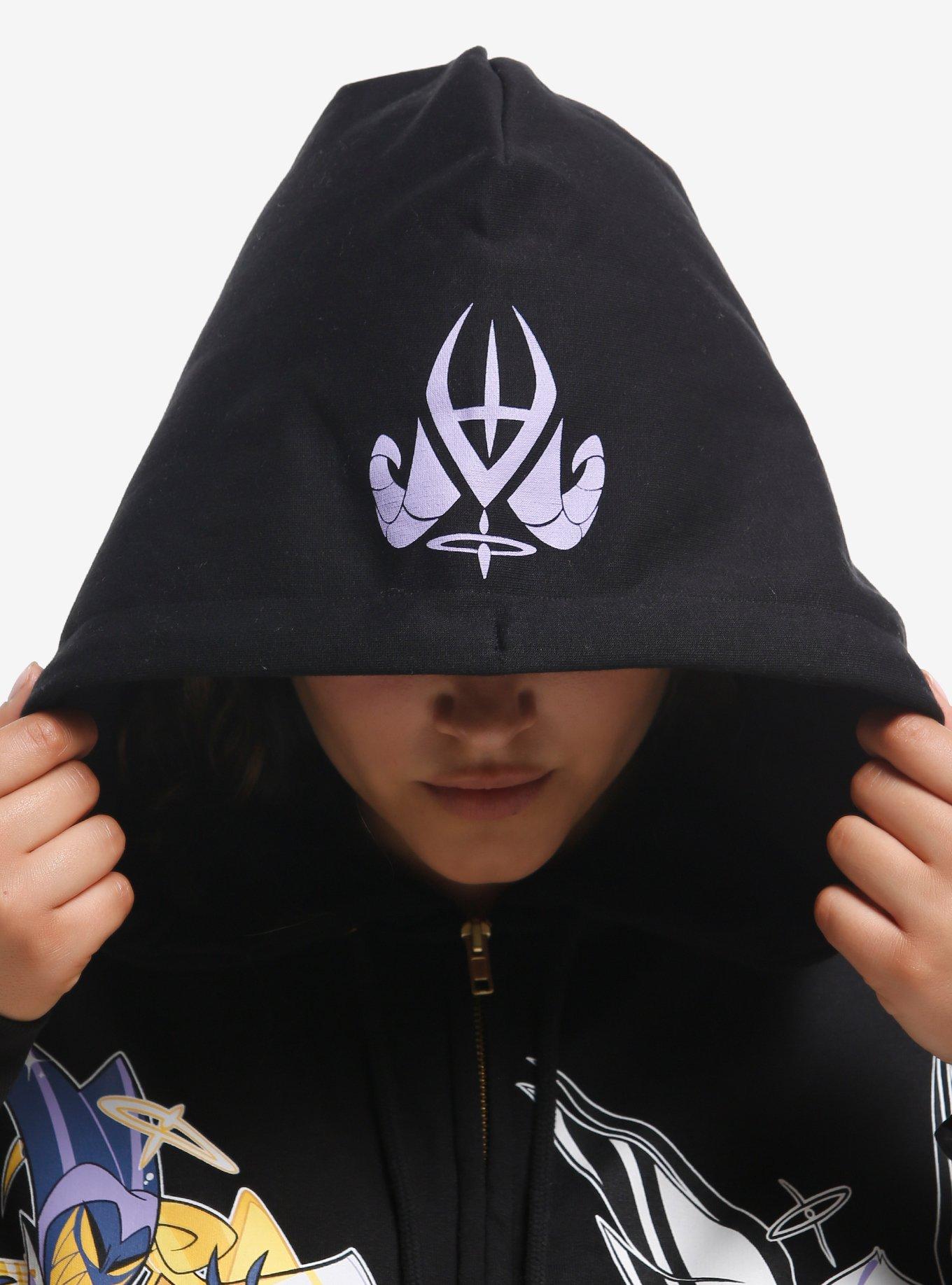 Hazbin Hotel Adam & Lute Exterminators Hoodie Plus Size, MULTI, alternate