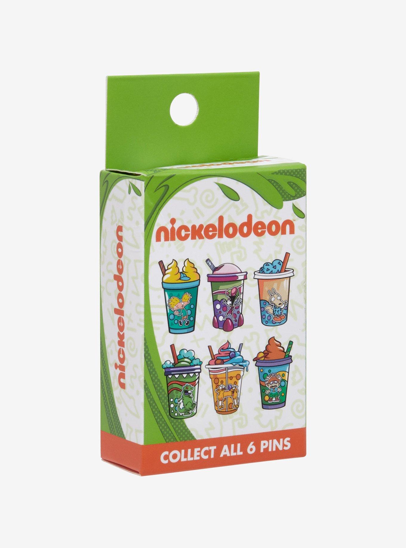 Nickelodeon Characters Boba Drinks Blind Box Enamel Pin - BoxLunch Exclusive, , alternate