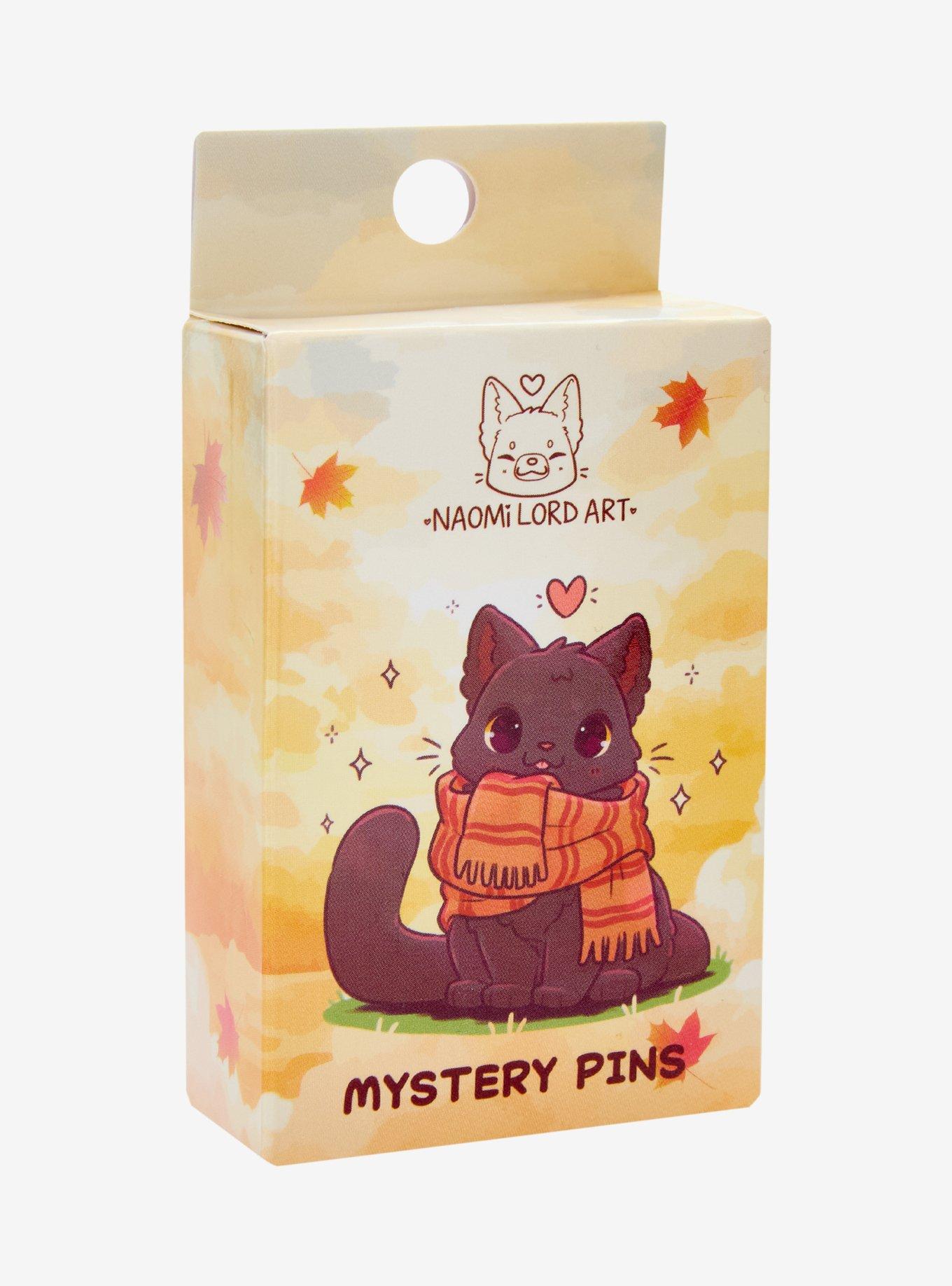 Naomi Lord Art Animals with Scarves Blind Box Enamel Pin - BoxLunch Exclusive, , hi-res