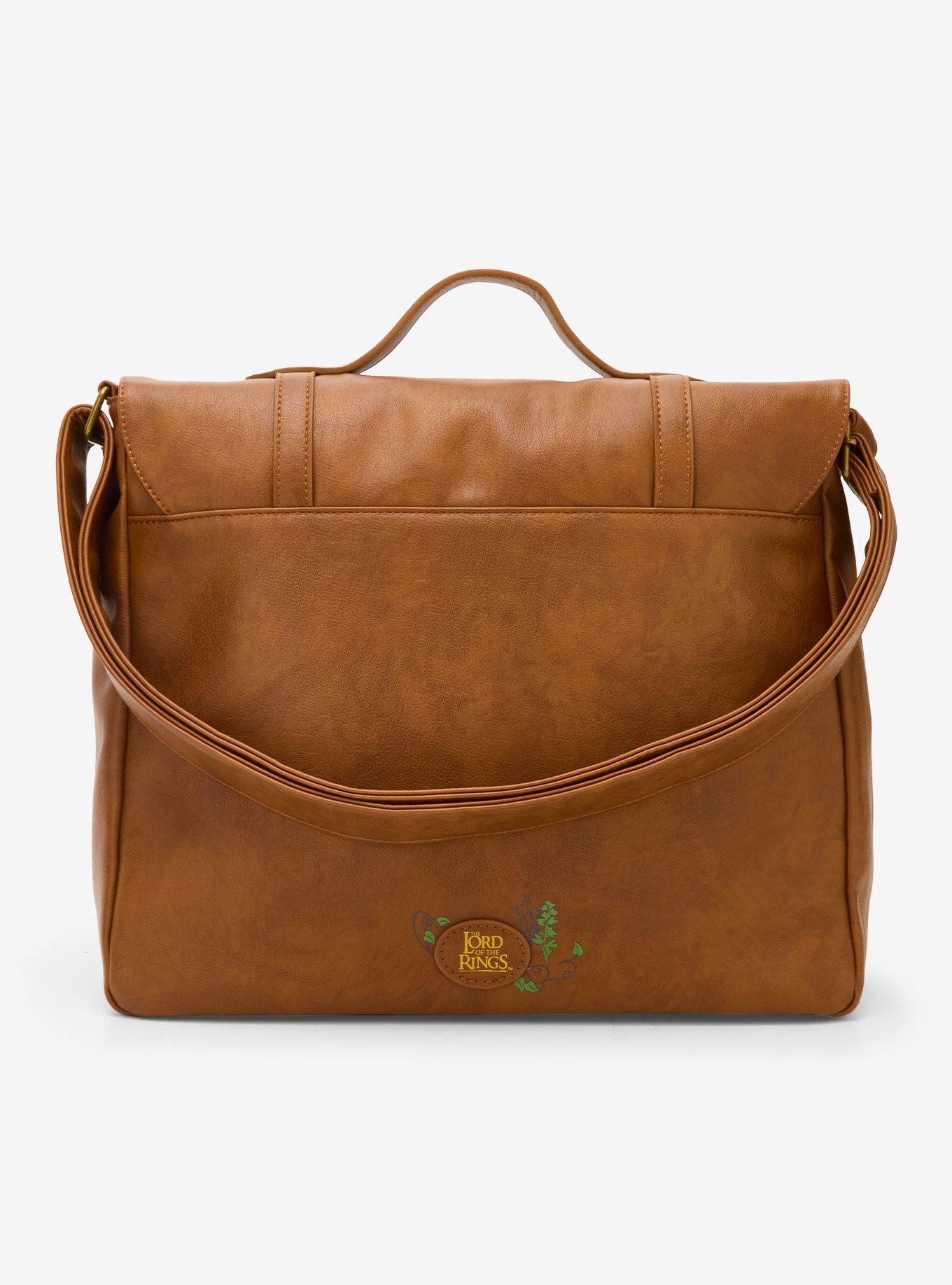 Her Universe The Lord Of The Rings One Ring Leaves Messenger Bag, , alternate