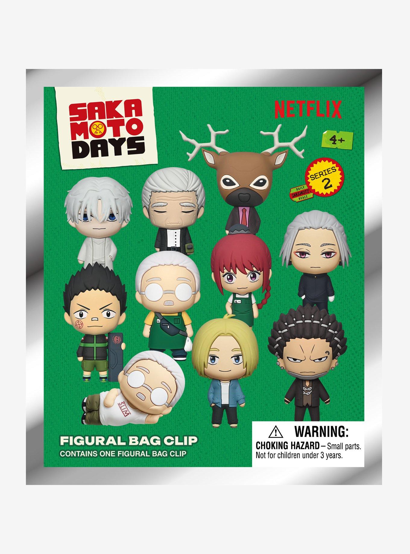 Sakamoto Days Series 2 Blind Bag Figural Bag Clip, , hi-res