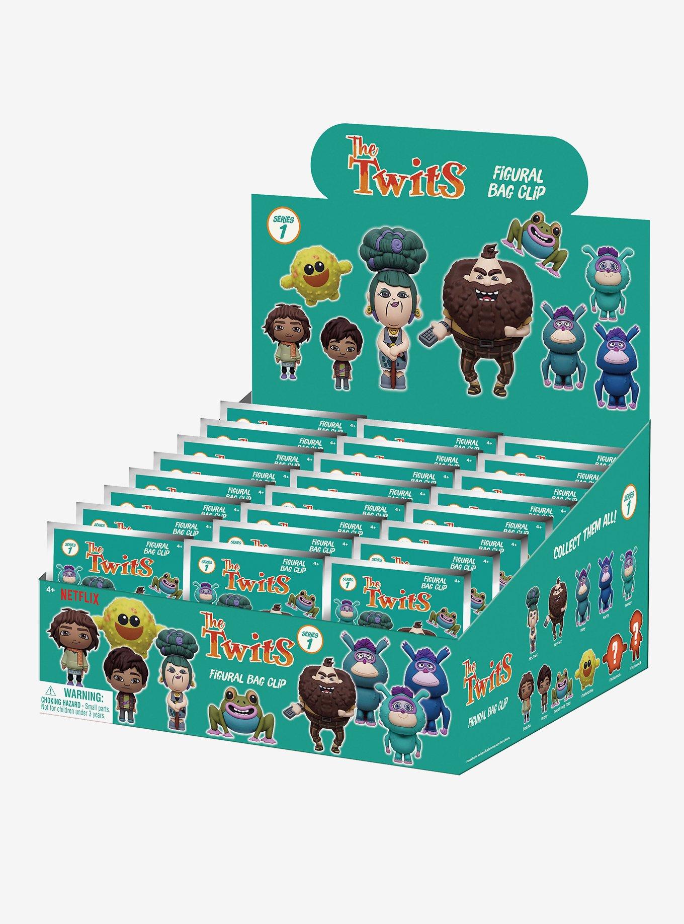 The Twits Series One Blind Bag Figural Bag Clip, , alternate