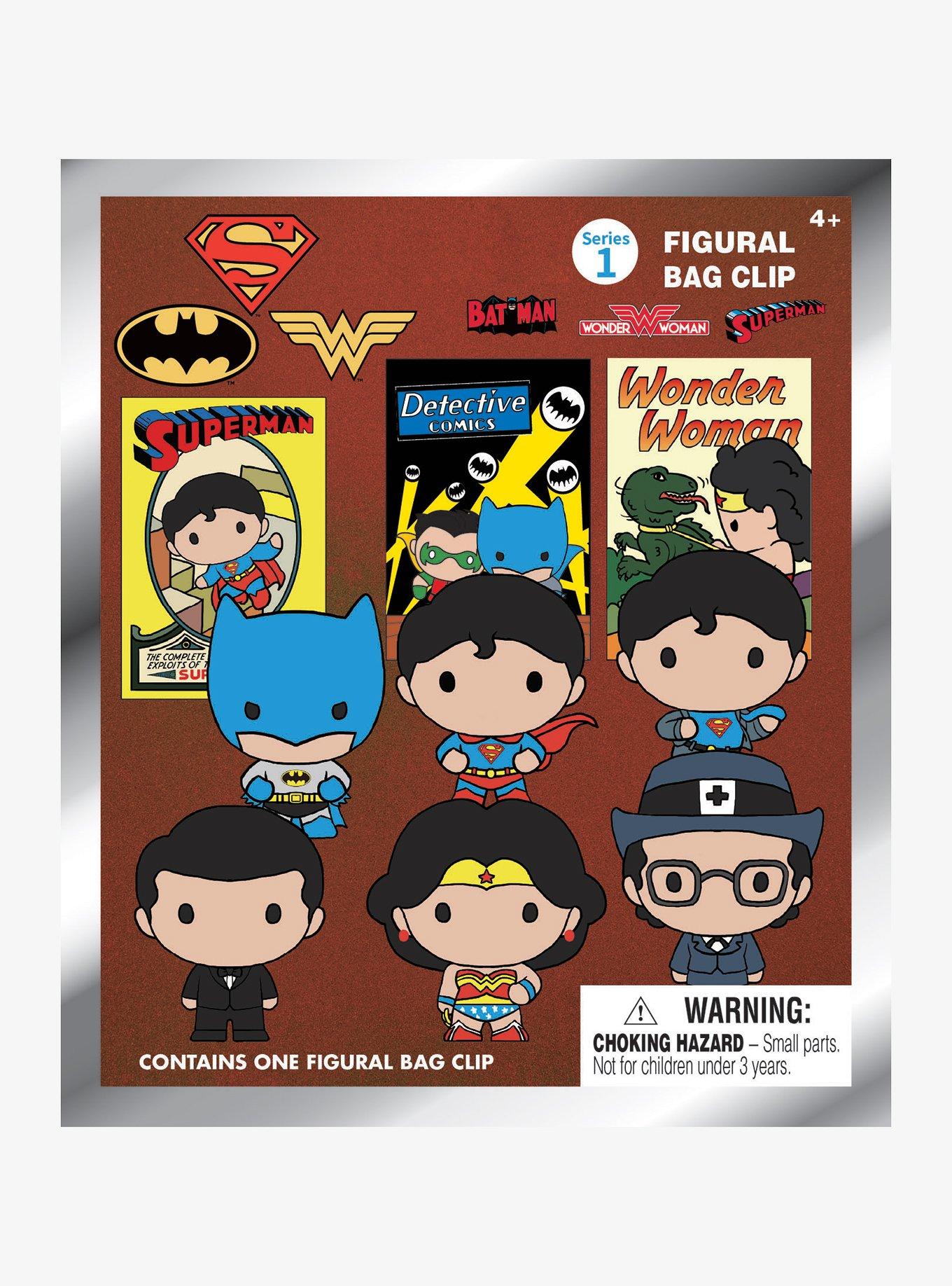 DC Comics 90th Anniversary Blind Bag Figural Bag Clip, , hi-res