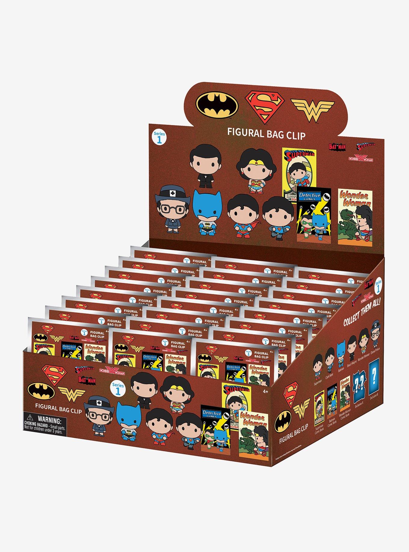 DC Comics 90th Anniversary Blind Bag Figural Bag Clip, , alternate