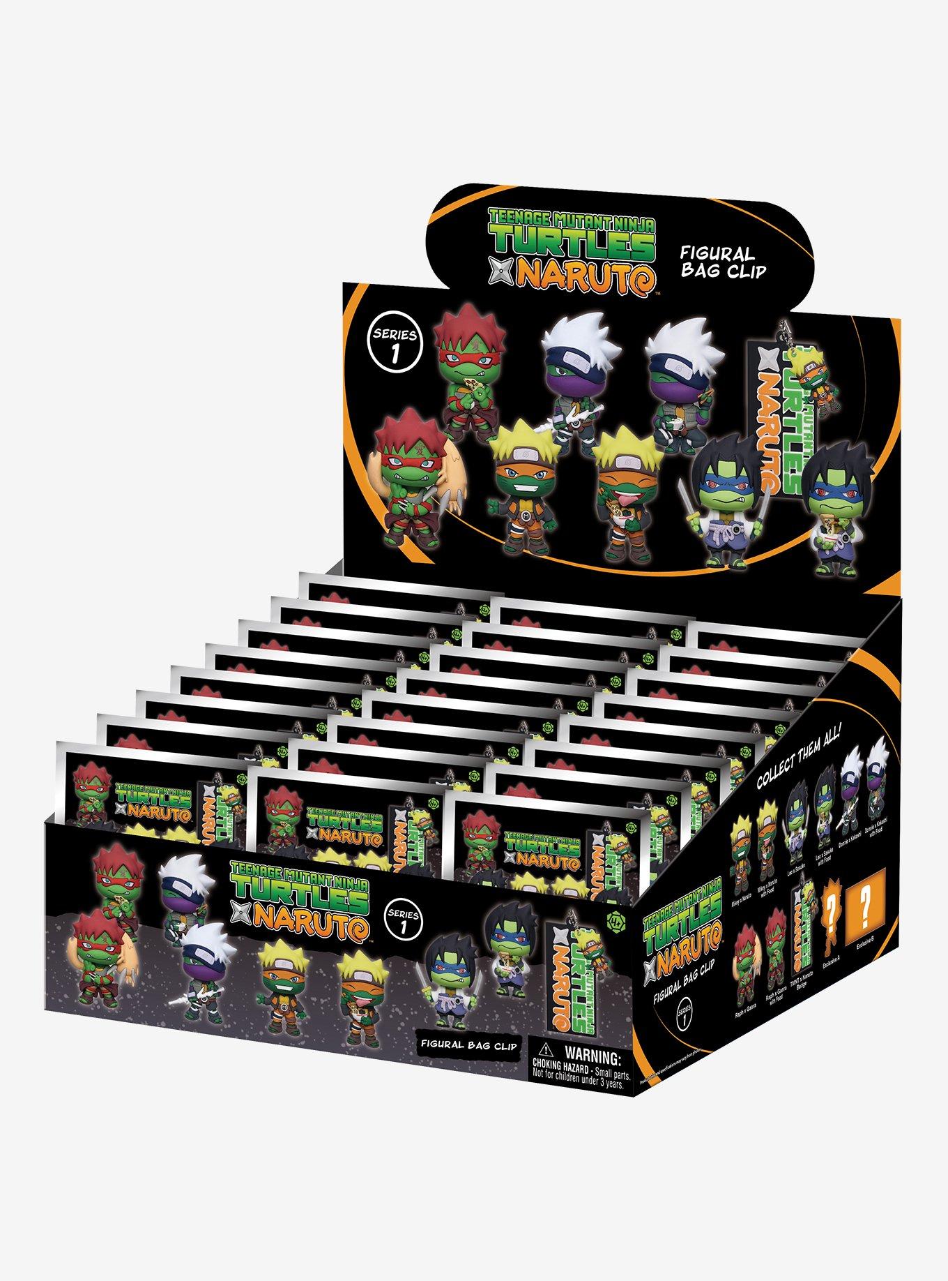 Teenage Mutant Ninja Turtles X Naruto Shippuden Character Blind Bag Bag Clip, , alternate