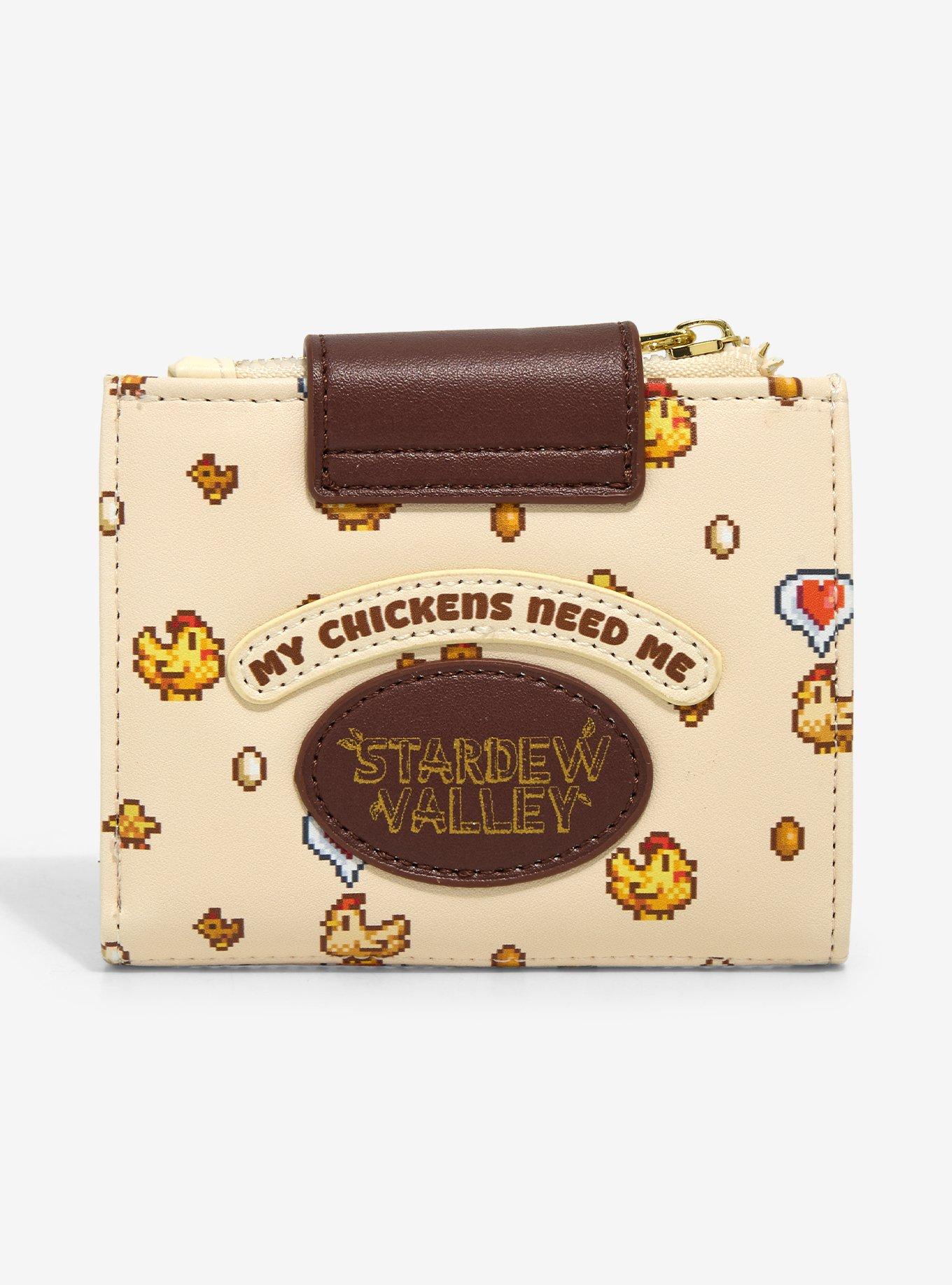 Stardew Valley Chickens Mini Wallet, , alternate