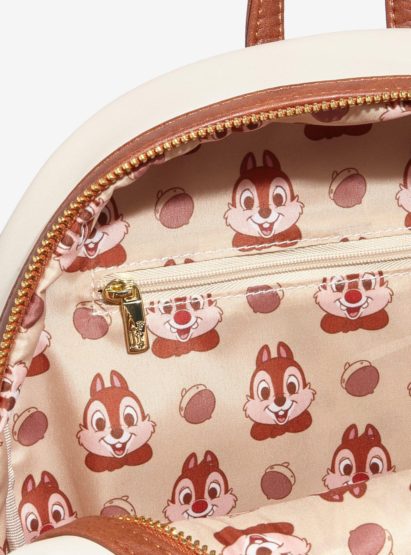Loungefly Disney Chip & Dale Chenille Patch Mini Backpack - BoxLunch Exclusive, , alternate