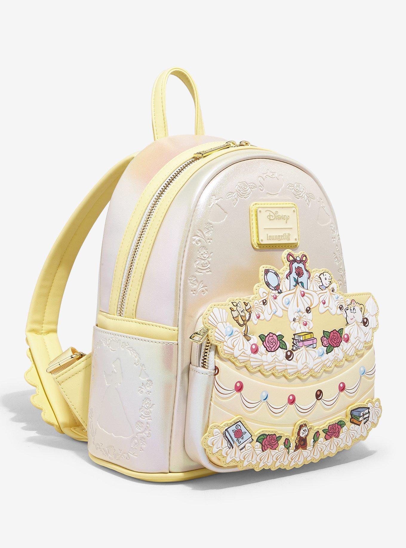 Loungefly Disney Beauty and The Beast Belle Cake Mini Backpack - BoxLunch Exclusive, , hi-res