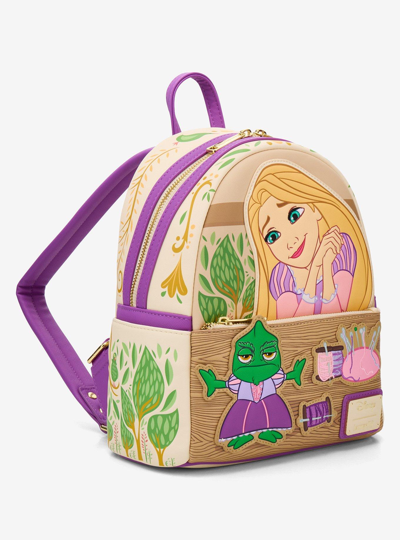 Loungefly Disney Tangled Rapunzel & Pascal Dress Mini Backpack — BoxLunch Exclusive, , hi-res