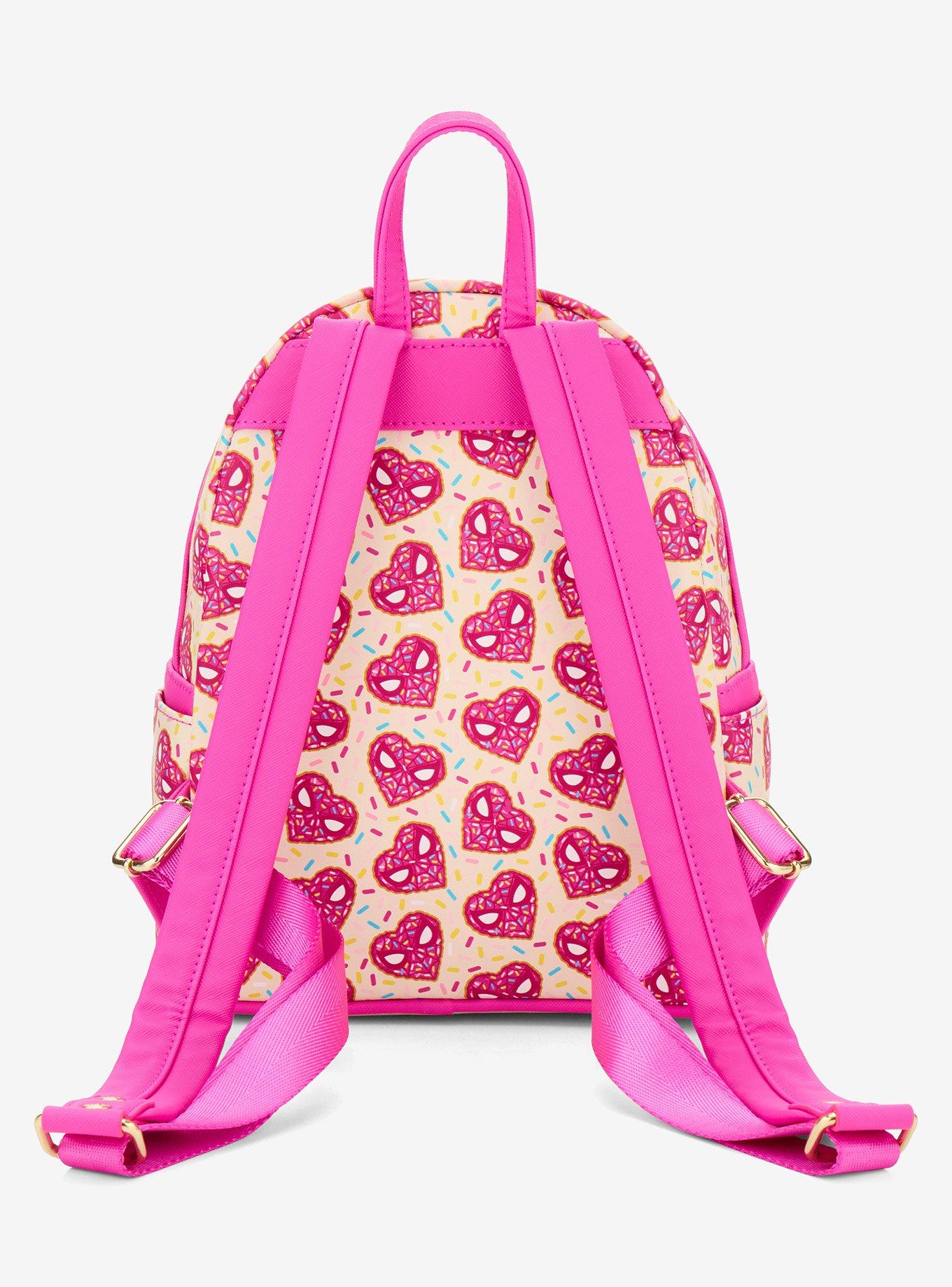 Loungefly Marvel Spider-Man Sprinkle Donut Mask Mini Backpack - BoxLunch Exclusive