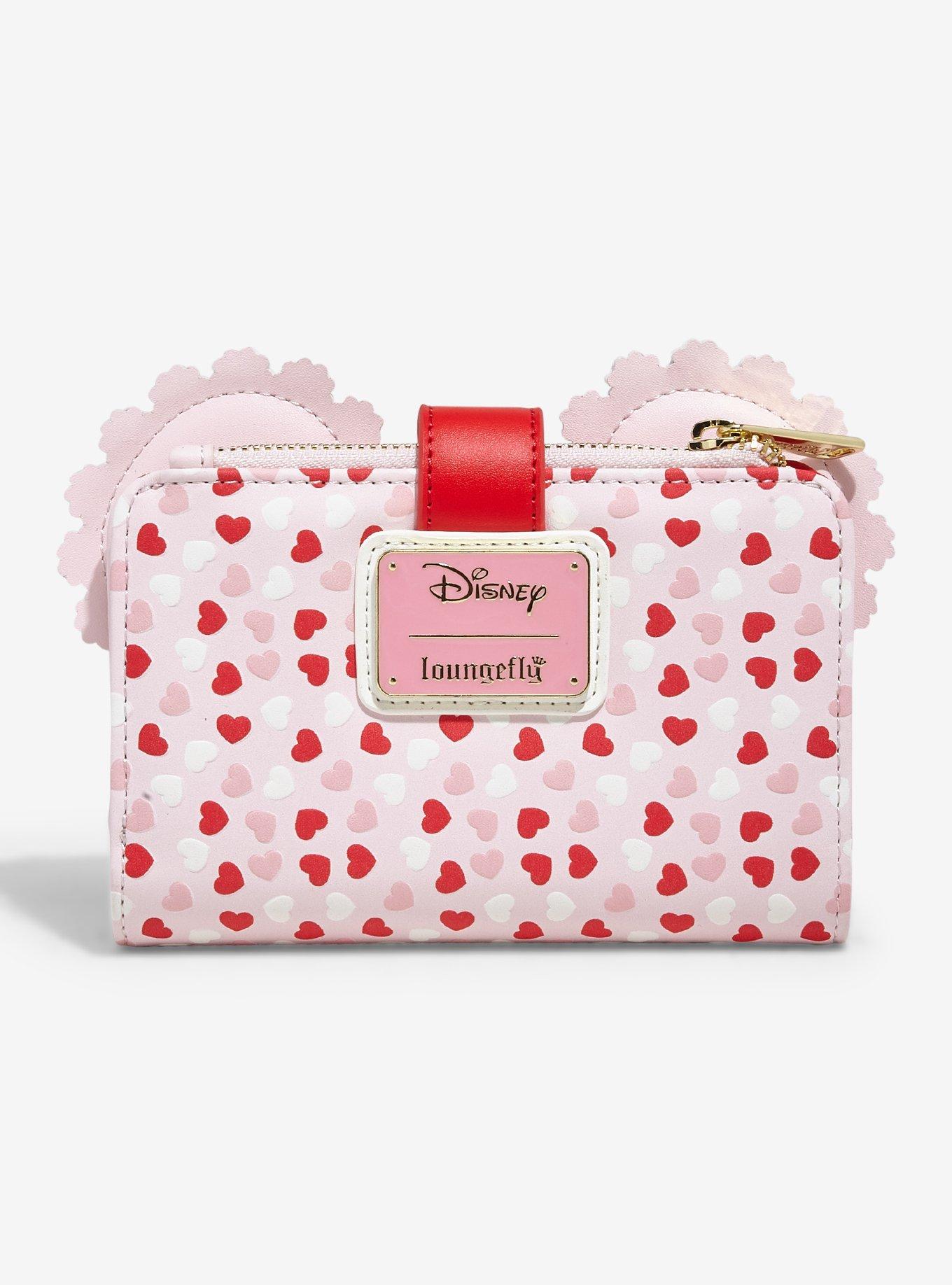 Loungefly Disney Minnie Mouse Valentine's Day Ears Chocolate Scented Wallet - BoxLunch Exclusive, , alternate