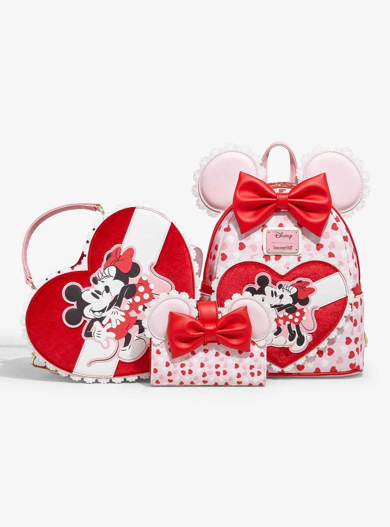Loungefly Disney Minnie Mouse Valentine's Day Ears Chocolate Scented Wallet - BoxLunch Exclusive, , alternate